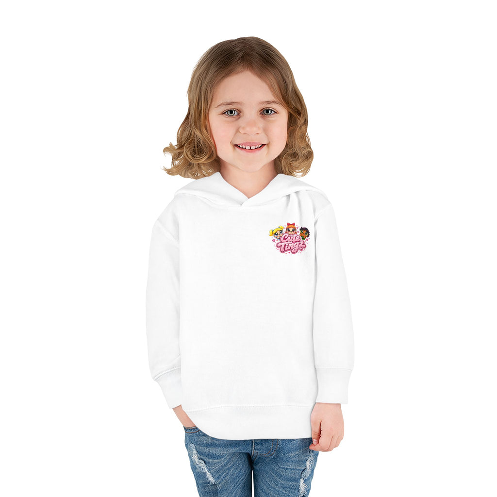 Toddler Hoodie — Cute Tingz Cartoon Girls Pullover Fleece