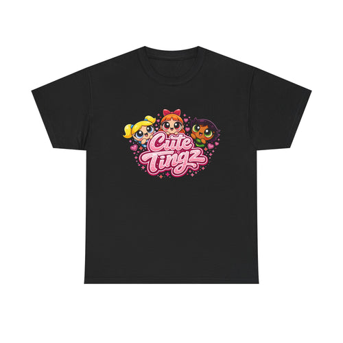Adult Cute Tingz cartoon girls Trio T-Shirt