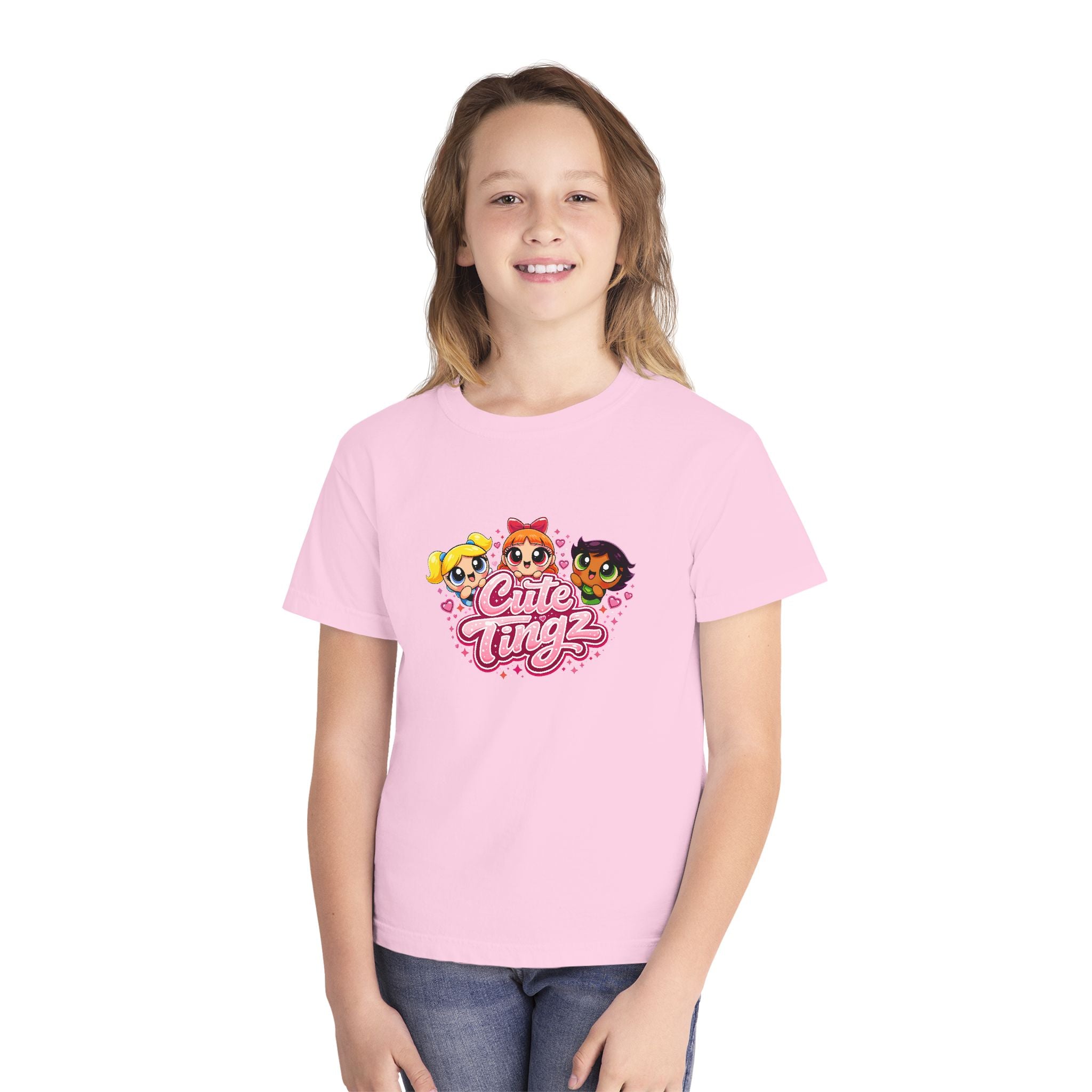 Girls Trio Characters Tee