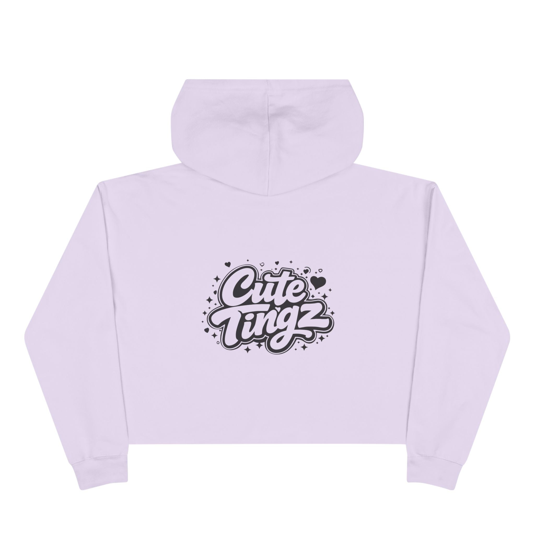 Cute Tingz Cropped Hoodie — Cute Graphic Crop Hoodie