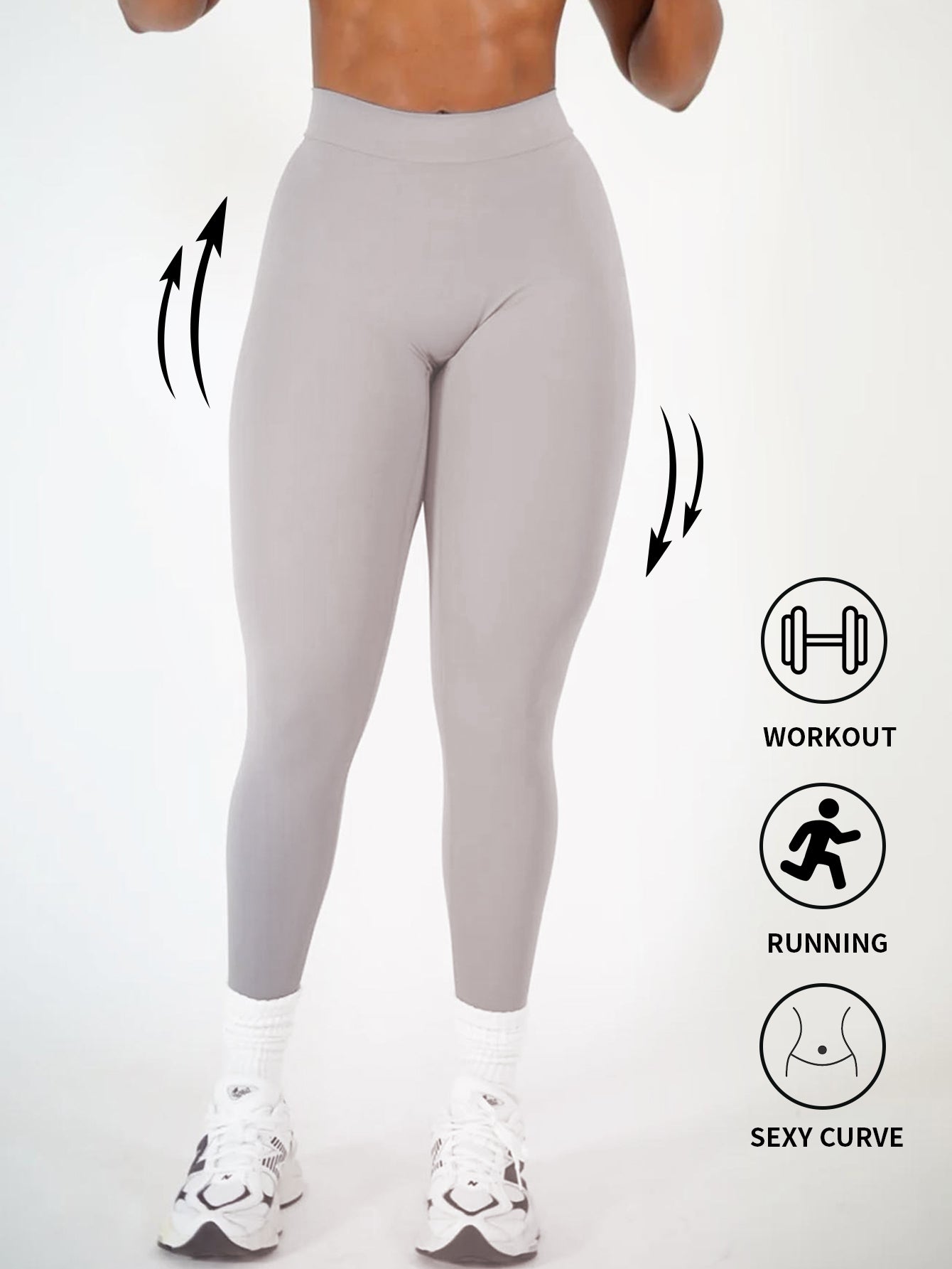 High Waist Scrunch Butt Yoga Pants For Women