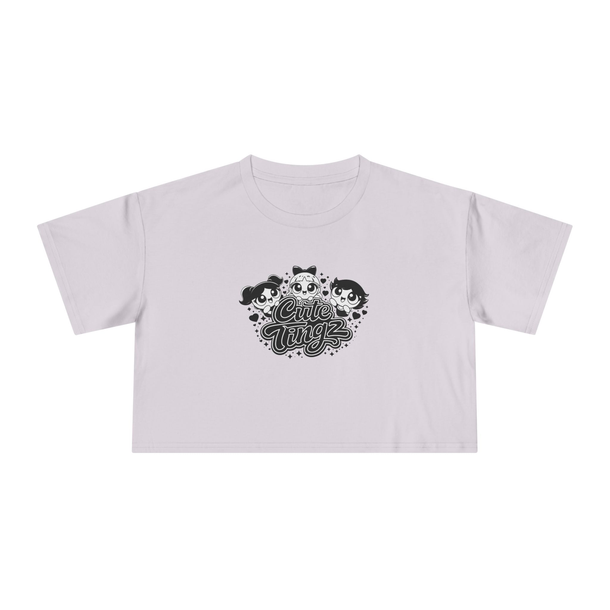 Cute Tingz graphic Crop Tee