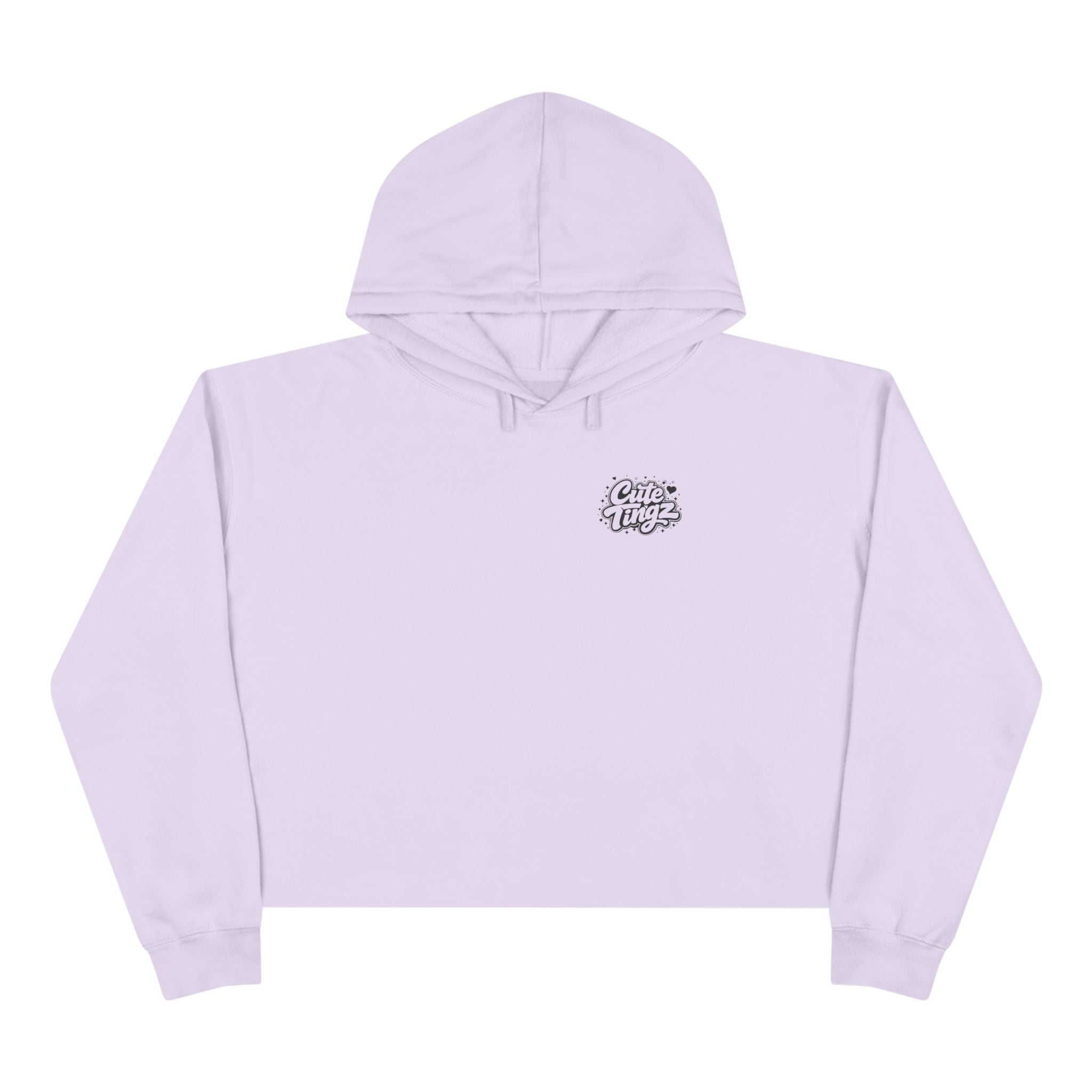Cute Tingz Cropped Hoodie — Cute Graphic Crop Hoodie