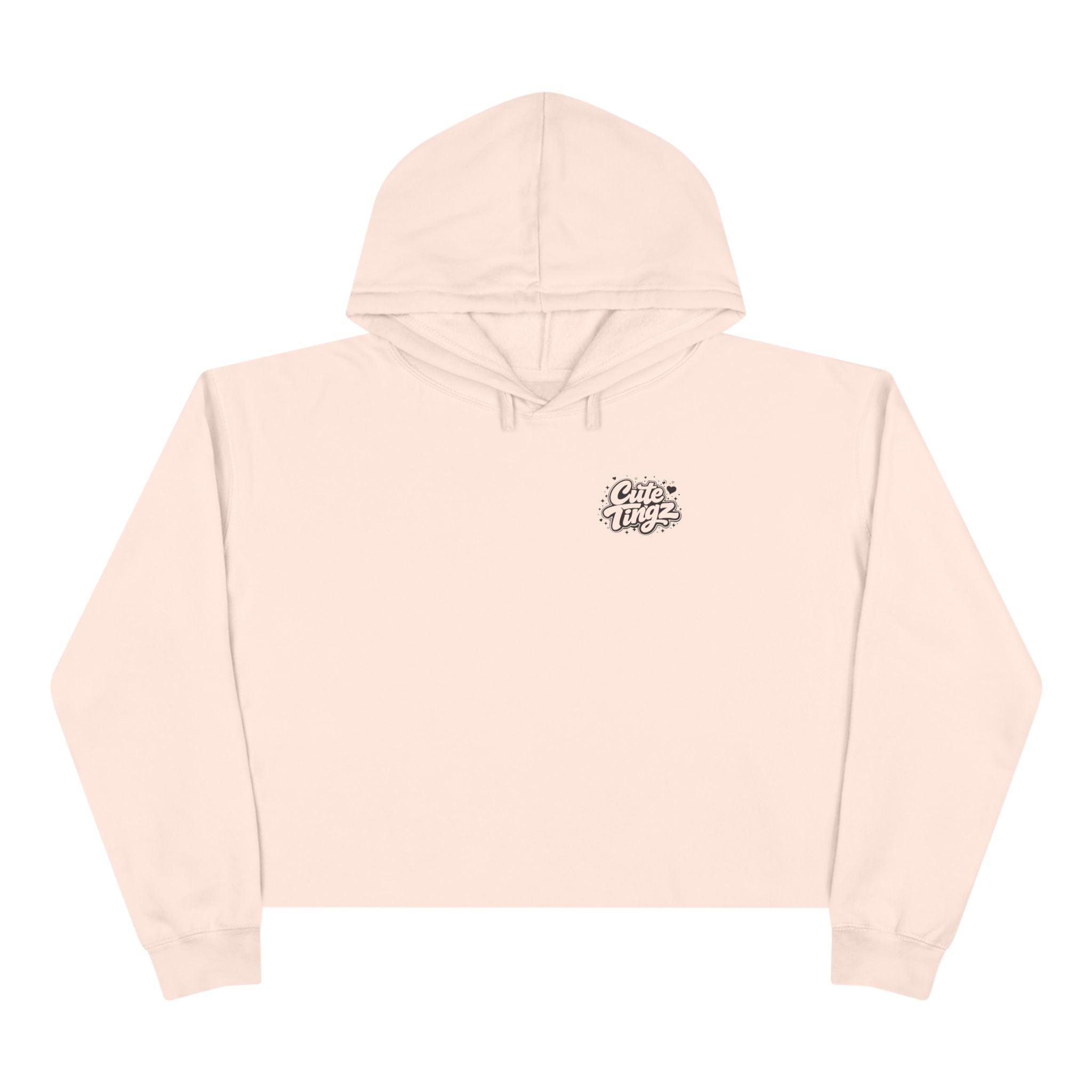 Cute Tingz Cropped Hoodie — Cute Graphic Crop Hoodie