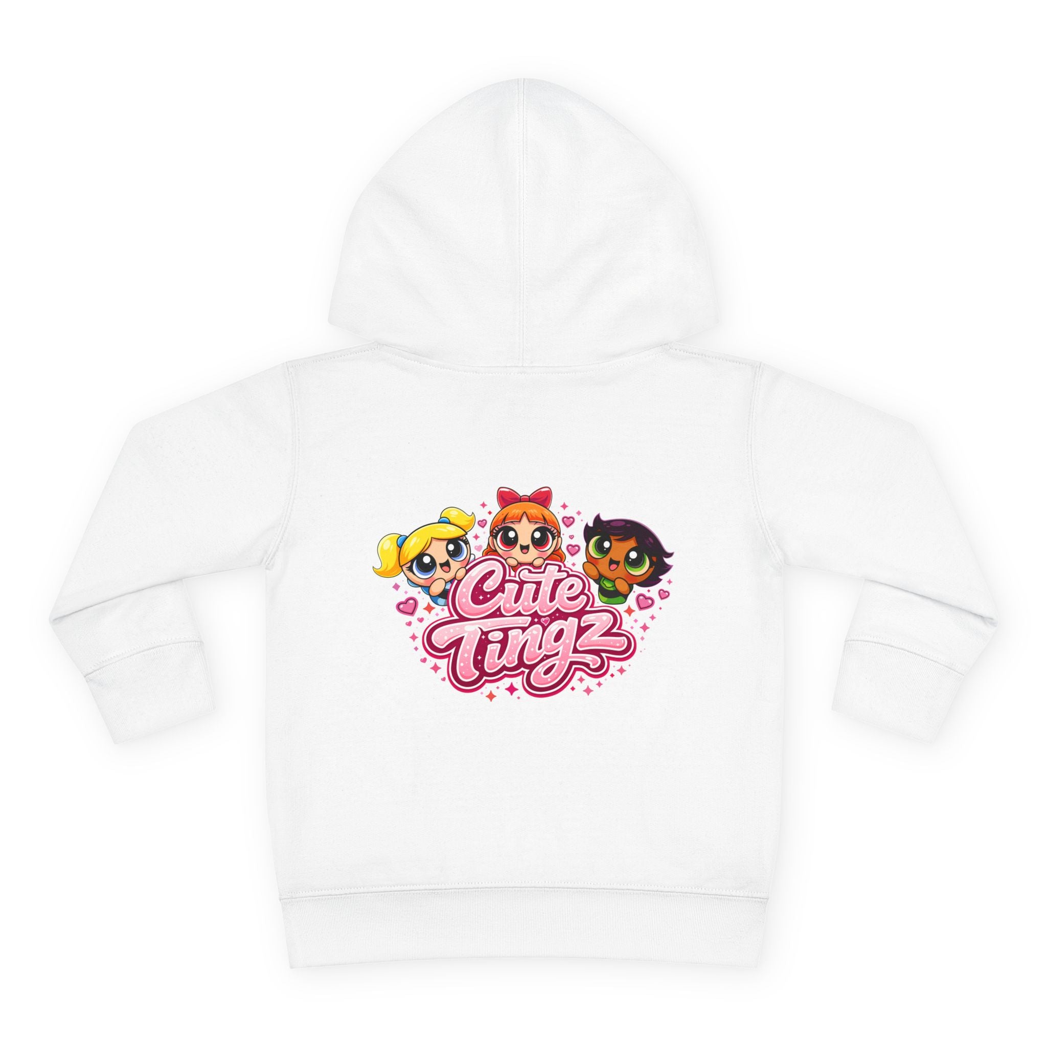 Toddler Hoodie — Cute Tingz Cartoon Girls Pullover Fleece