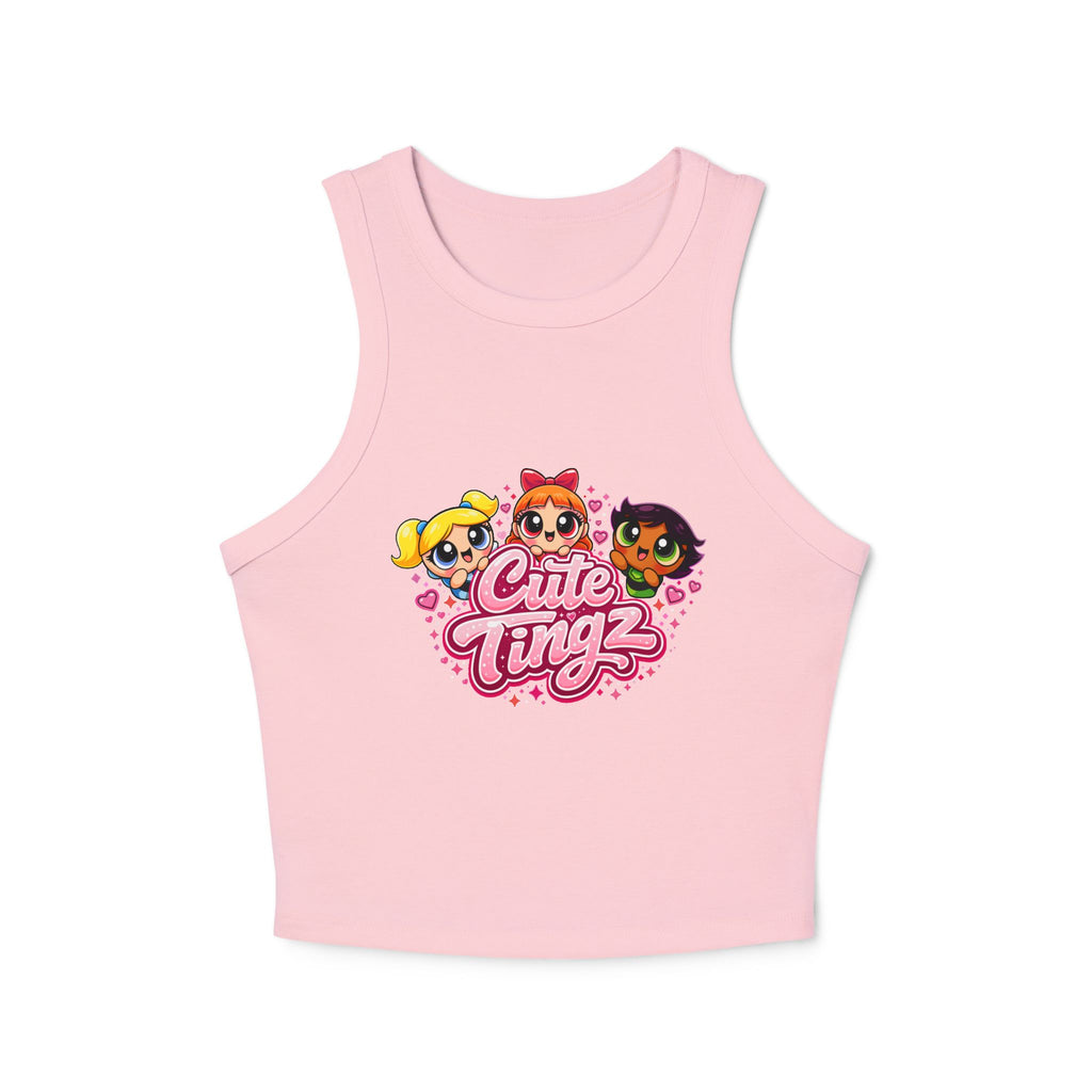 Cute Tingz kawaii Cropped Tank