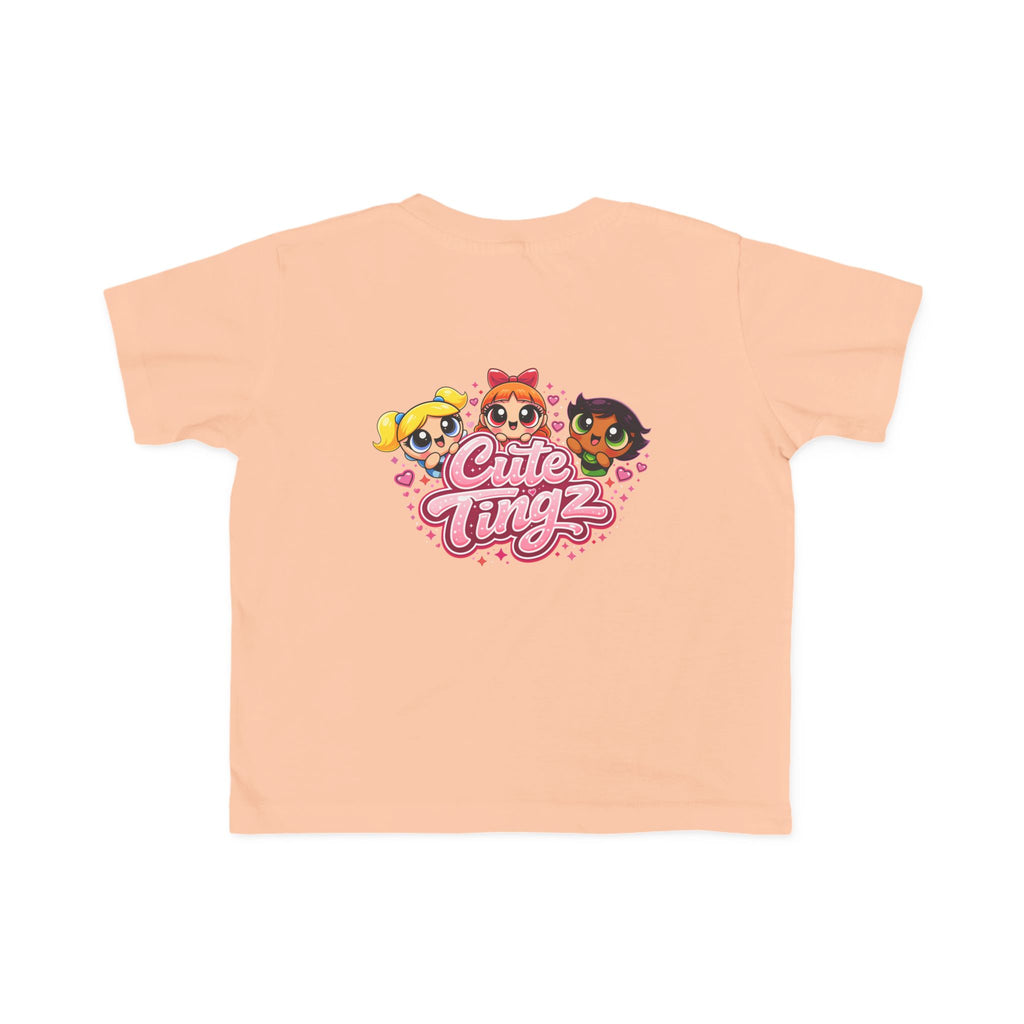 Cute Tingz Toddler Cartoon Trio Graphic Shirt