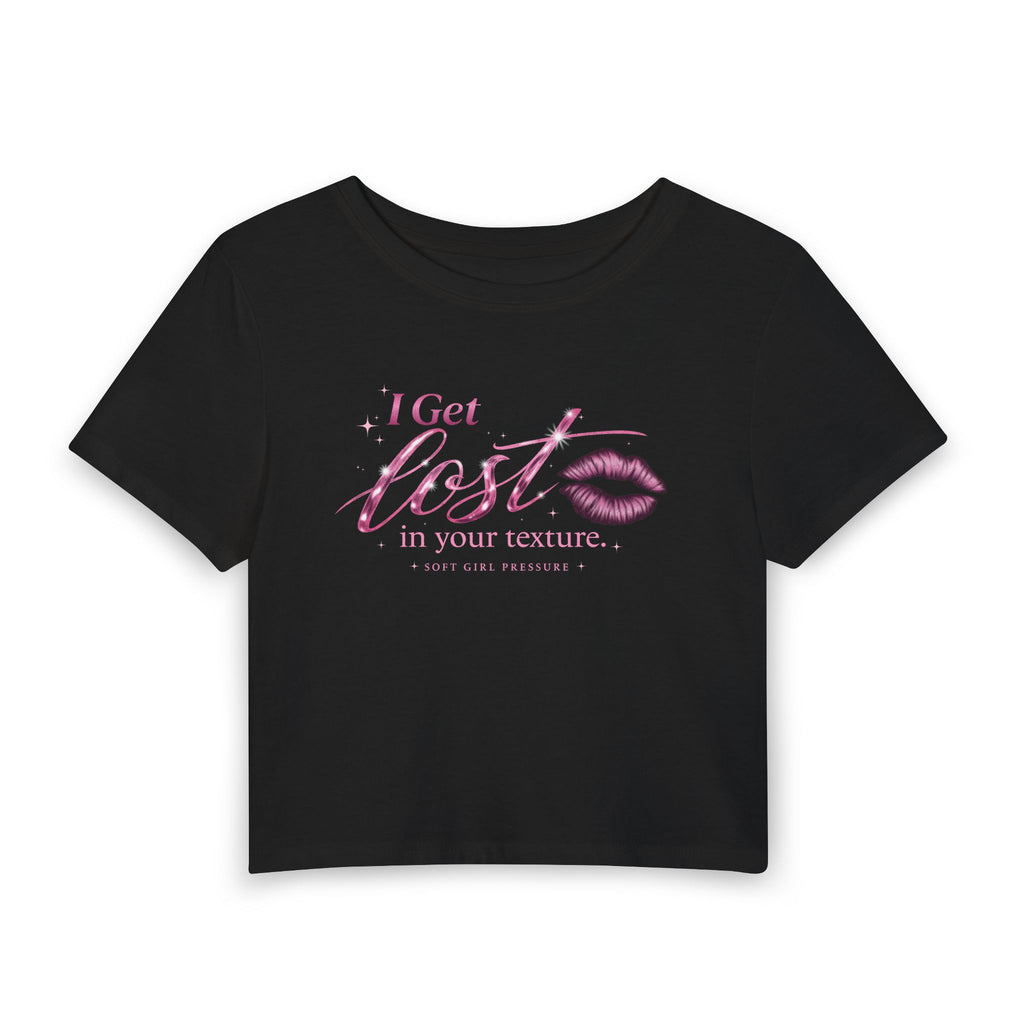 I Get Lost In Your Texture Graphic Baby Tee