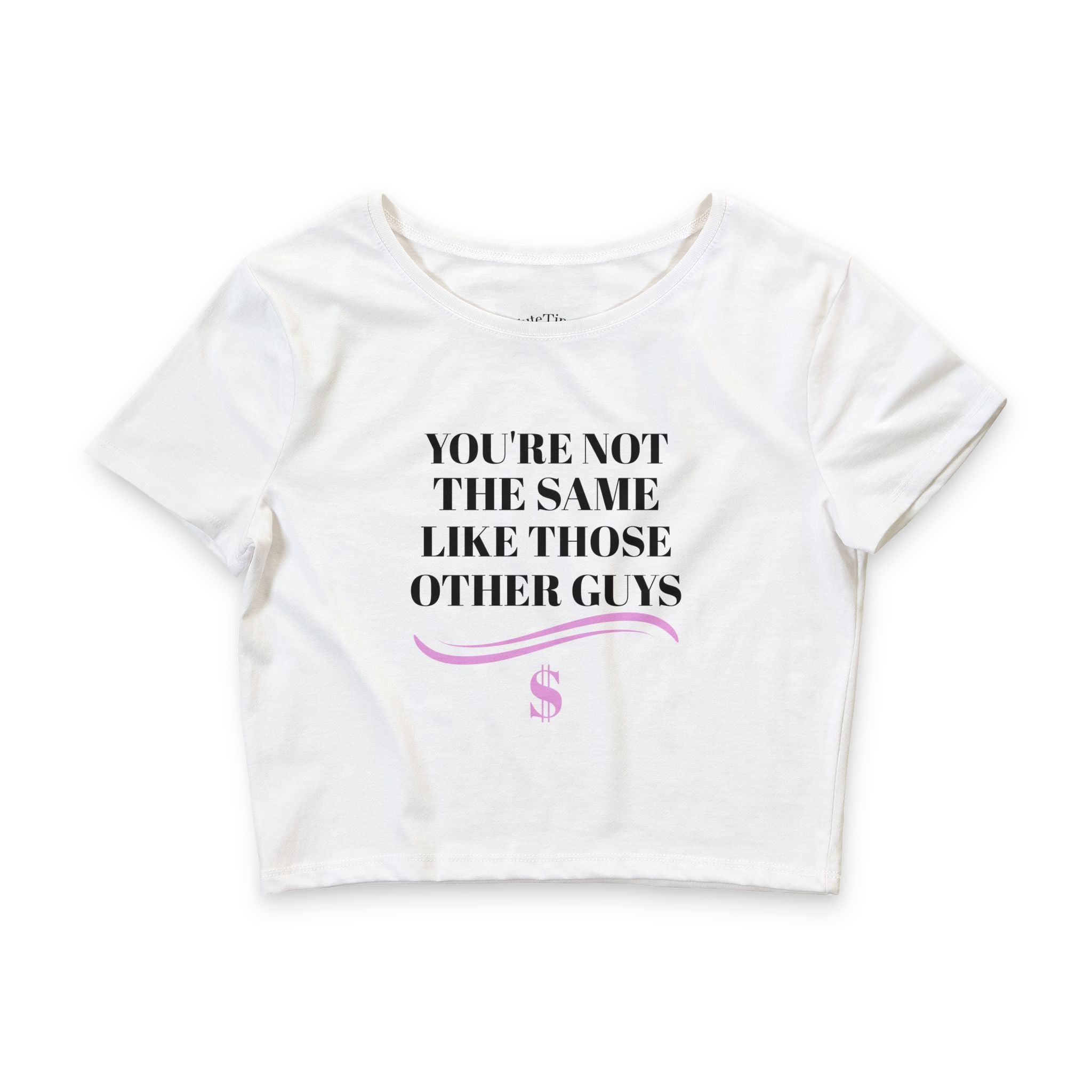 You're Not The Same Cropped Tee