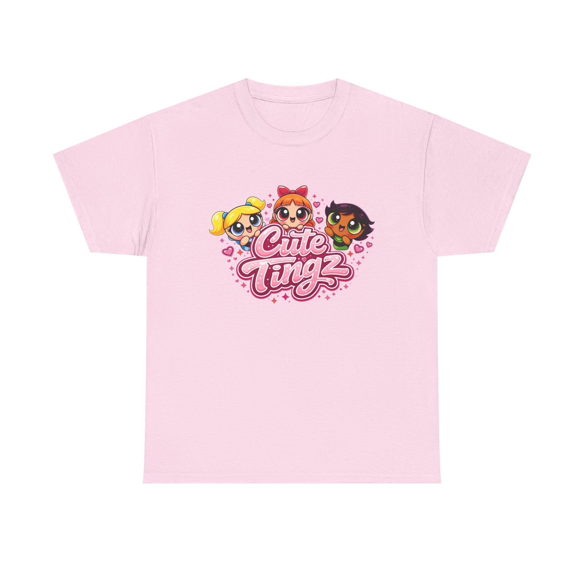 Adult Cute Tingz cartoon girls Trio T-Shirt