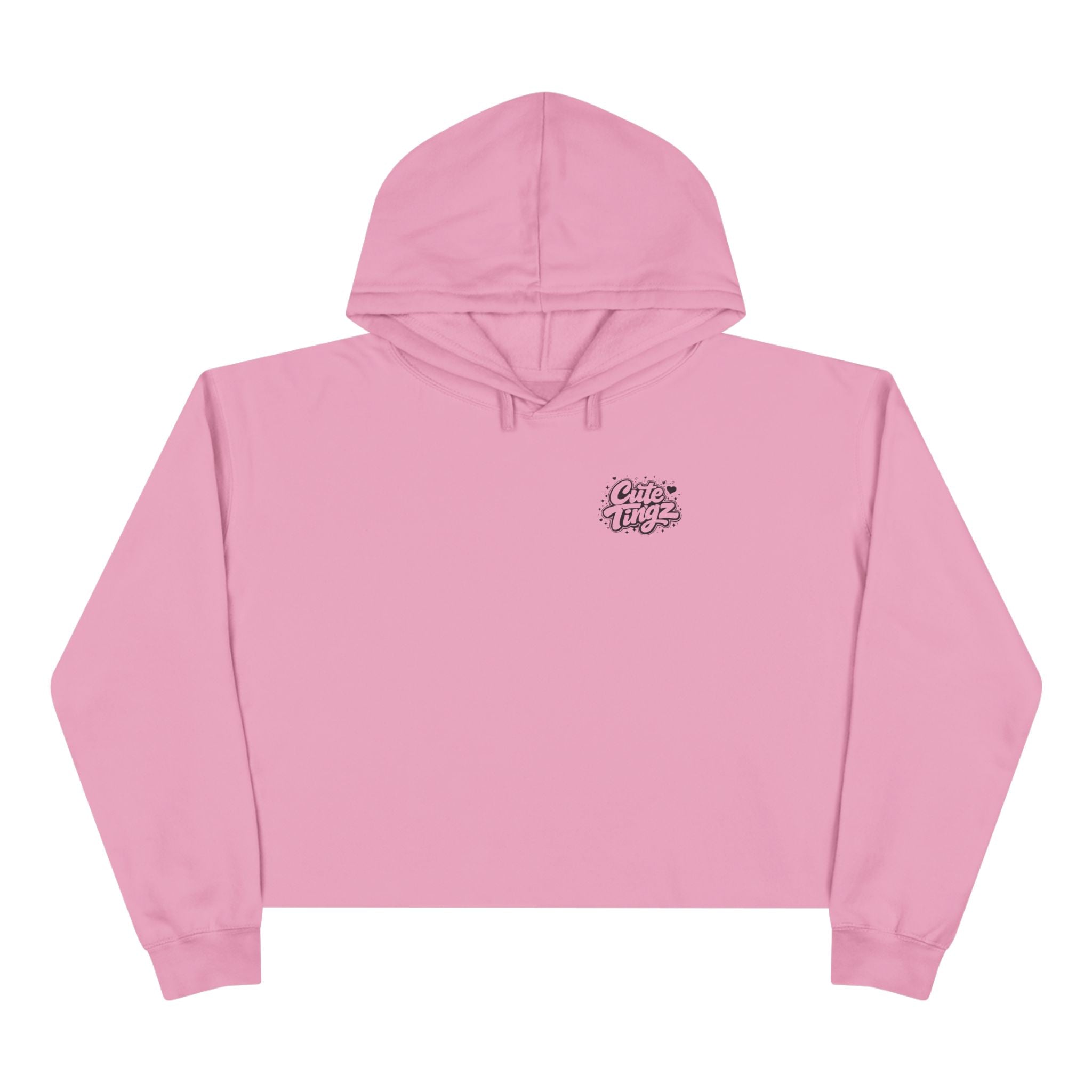 Cute Tingz Cropped Hoodie — Cute Graphic Crop Hoodie