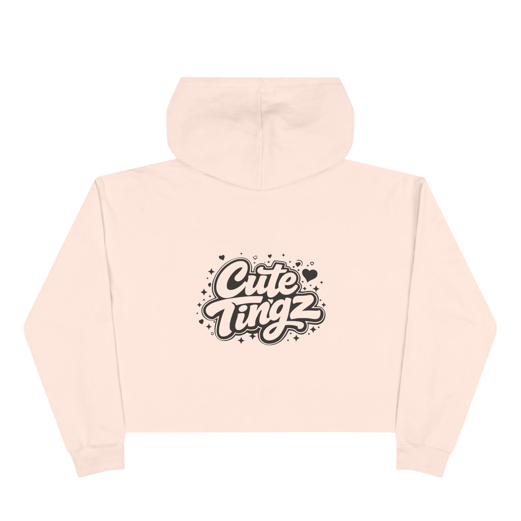 Cute Tingz Cropped Hoodie — Cute Graphic Crop Hoodie