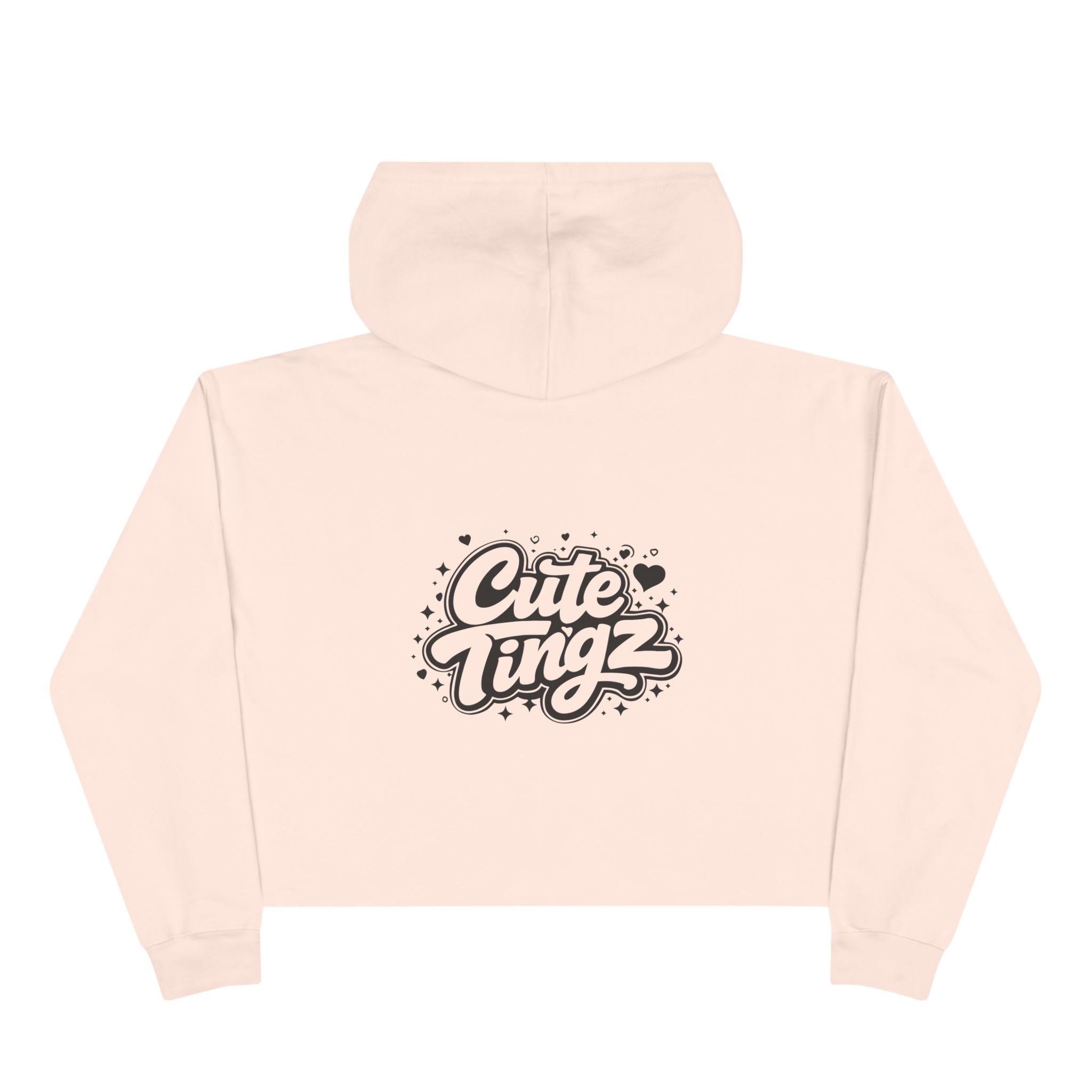 Cute Tingz Cropped Hoodie — Cute Graphic Crop Hoodie