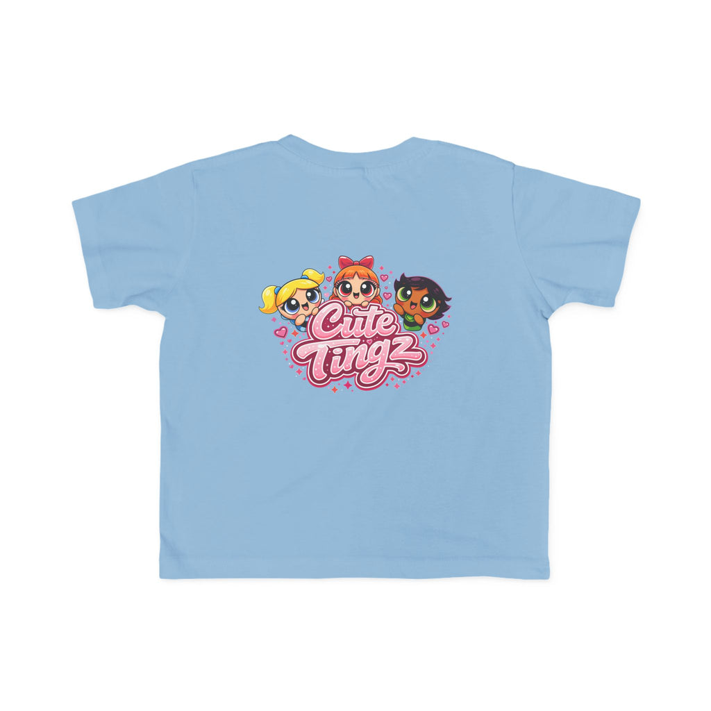 Cute Tingz Toddler Cartoon Trio Graphic Shirt