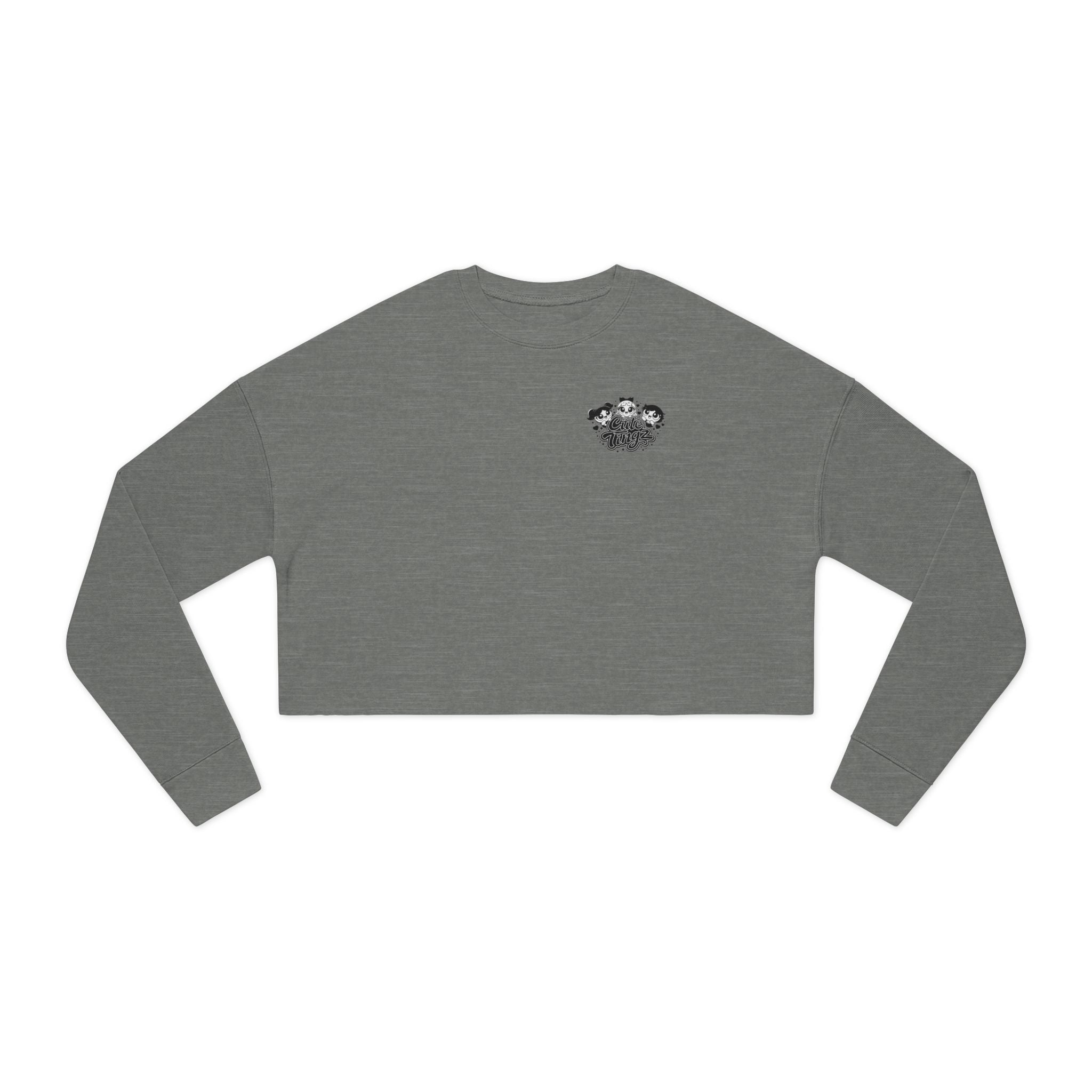 Cute Tingz Cropped Sweatshirt - Cute Kawaii Graphic