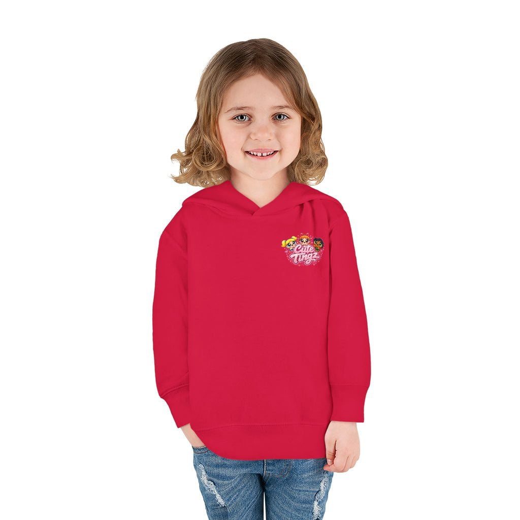 Toddler Hoodie — Cute Tingz Cartoon Girls Pullover Fleece