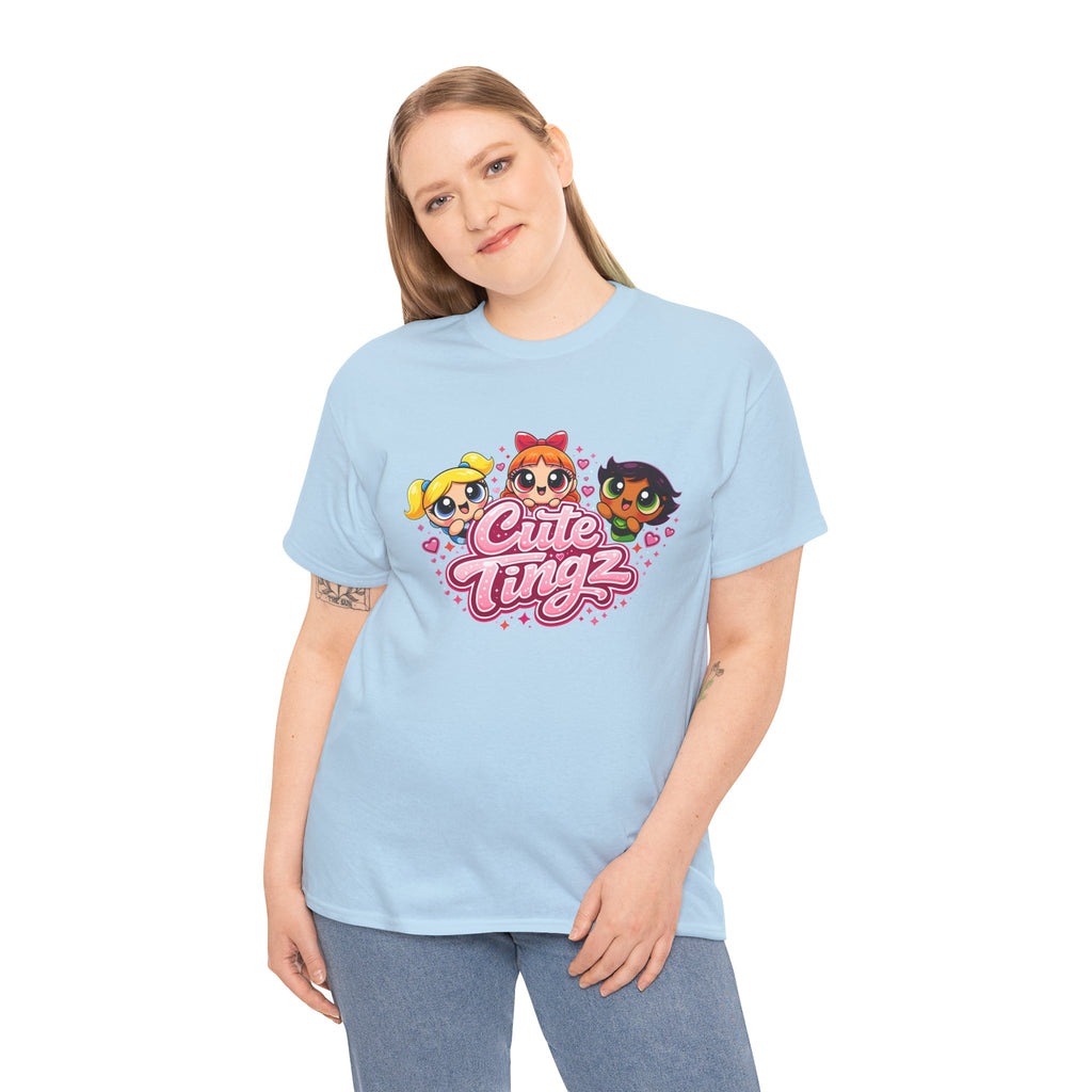Adult Cute Tingz cartoon girls Trio T-Shirt