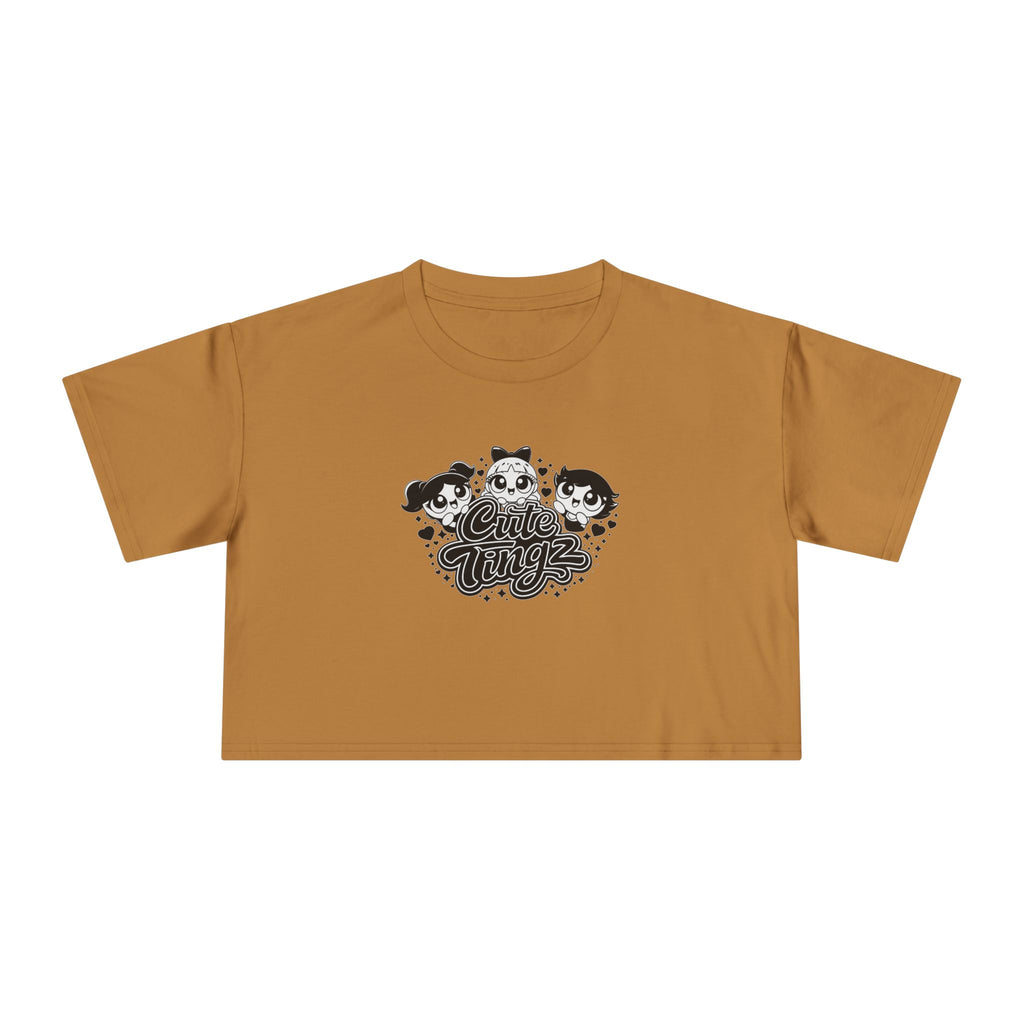 Cute Tingz graphic Crop Tee