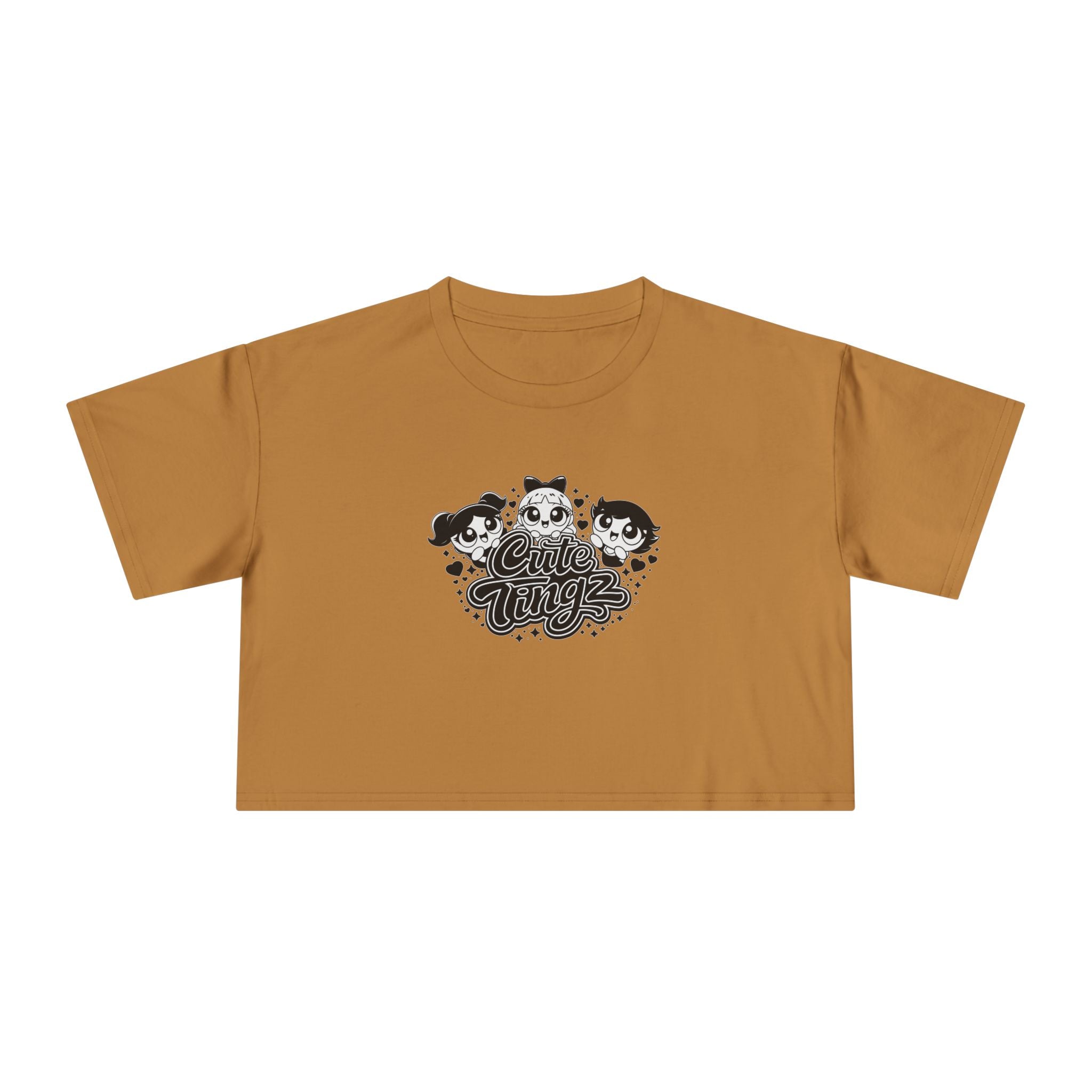 Cute Tingz graphic Crop Tee