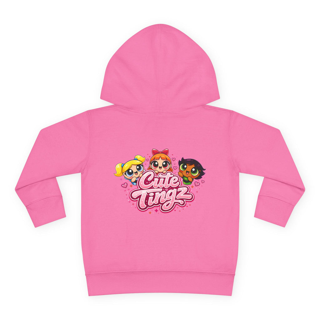 Toddler Hoodie — Cute Tingz Cartoon Girls Pullover Fleece