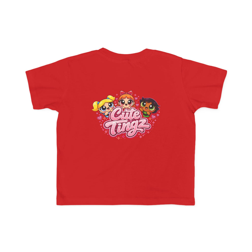 Cute Tingz Toddler Cartoon Trio Graphic Shirt
