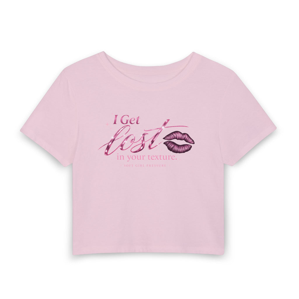 I Get Lost In Your Texture Graphic Baby Tee