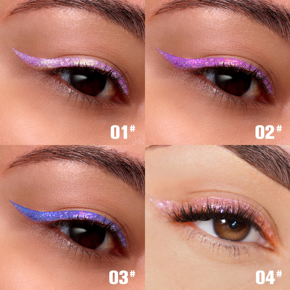 Liquid Glitter Eyeliner Set ✨ (Waterproof, Long-Lasting Shine