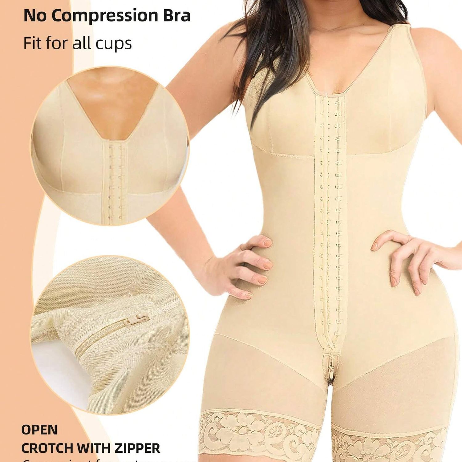 Fajas Colombianas Shapewear For Women Tummy Control