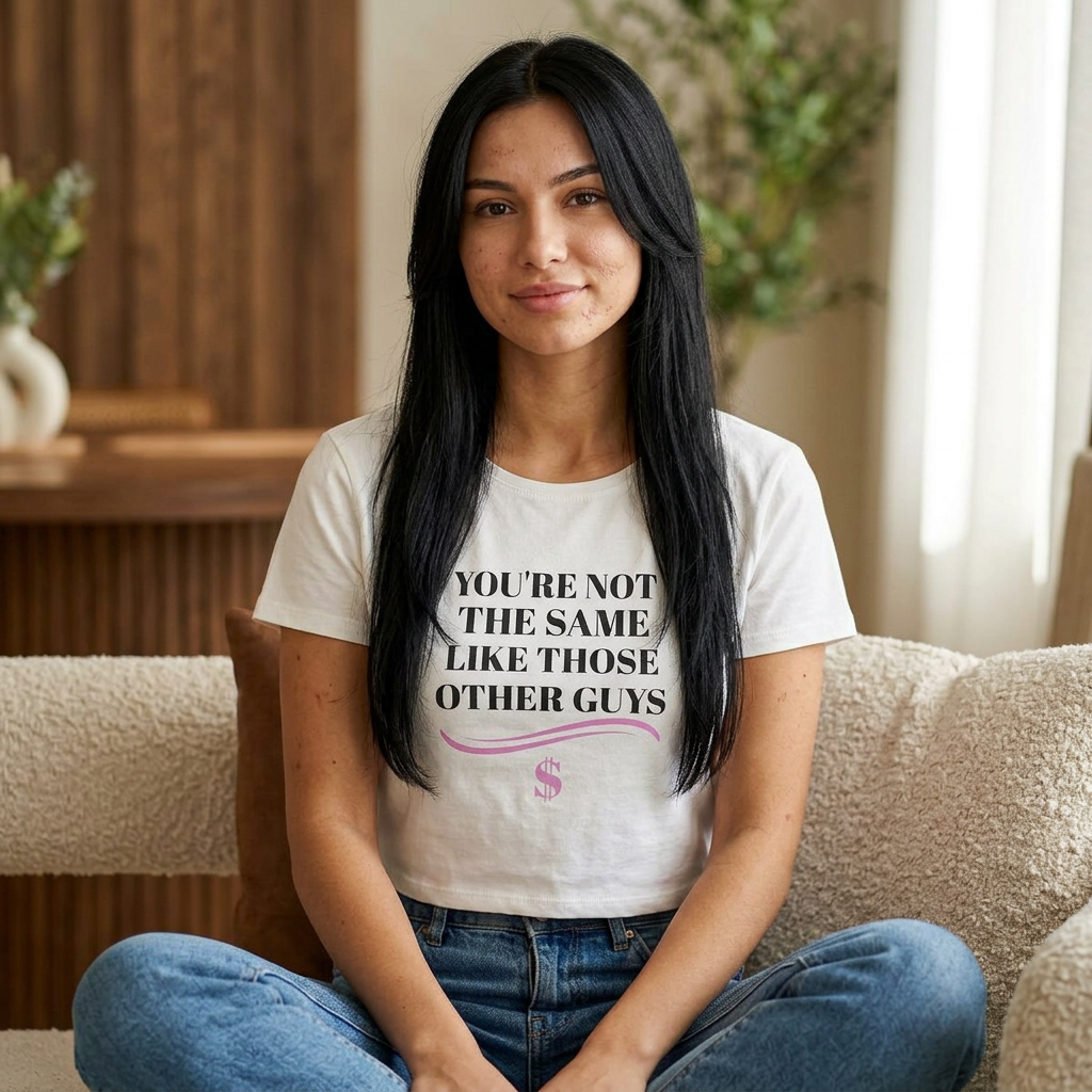 You're Not The Same Cropped Tee