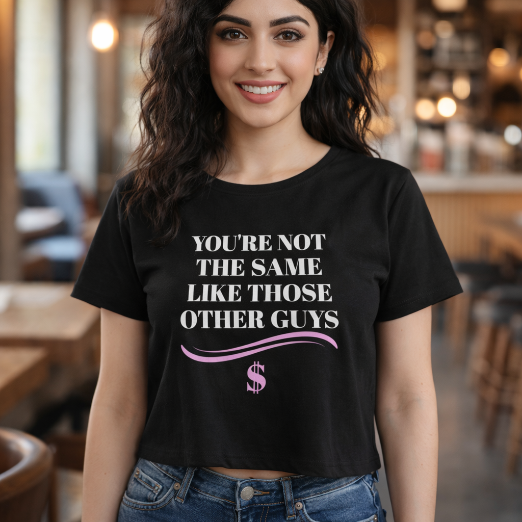 You're Not The Same Cropped Tee