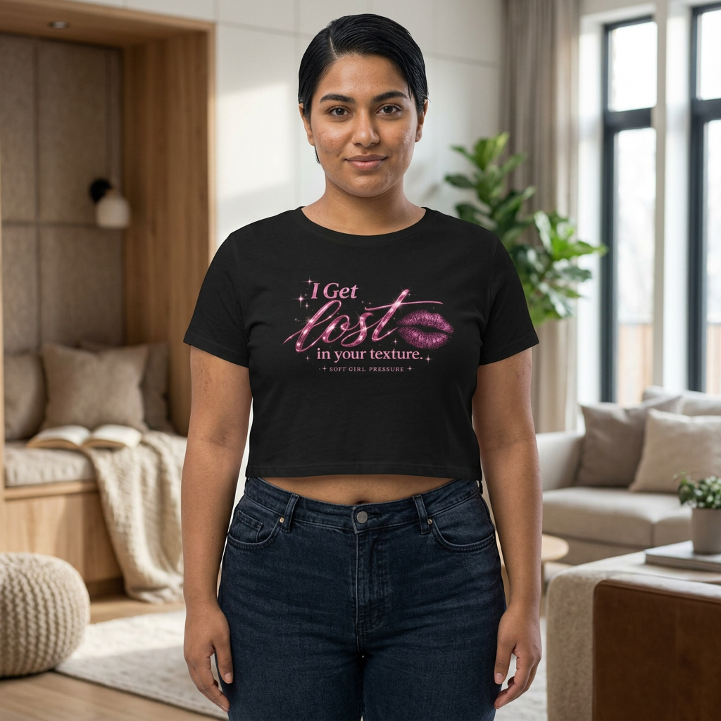 I Get Lost In Your Texture Graphic Baby Tee