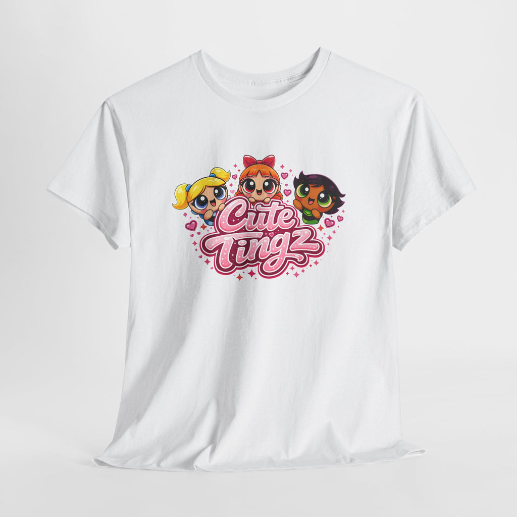 Adult Cute Tingz cartoon girls Trio T-Shirt