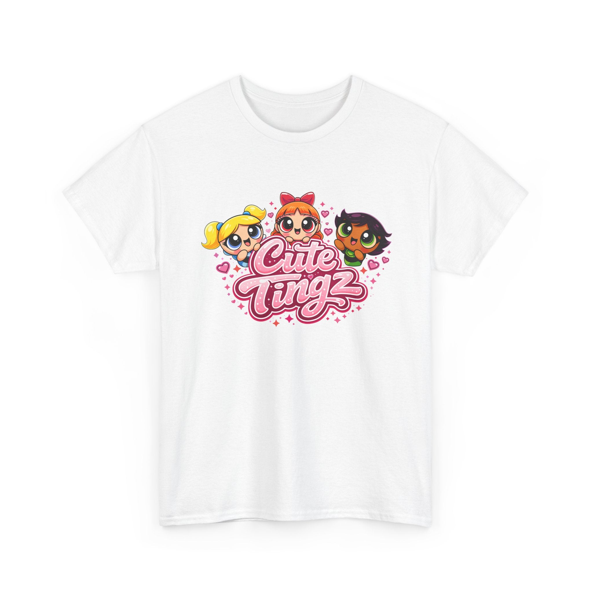 Adult Cute Tingz cartoon girls Trio T-Shirt