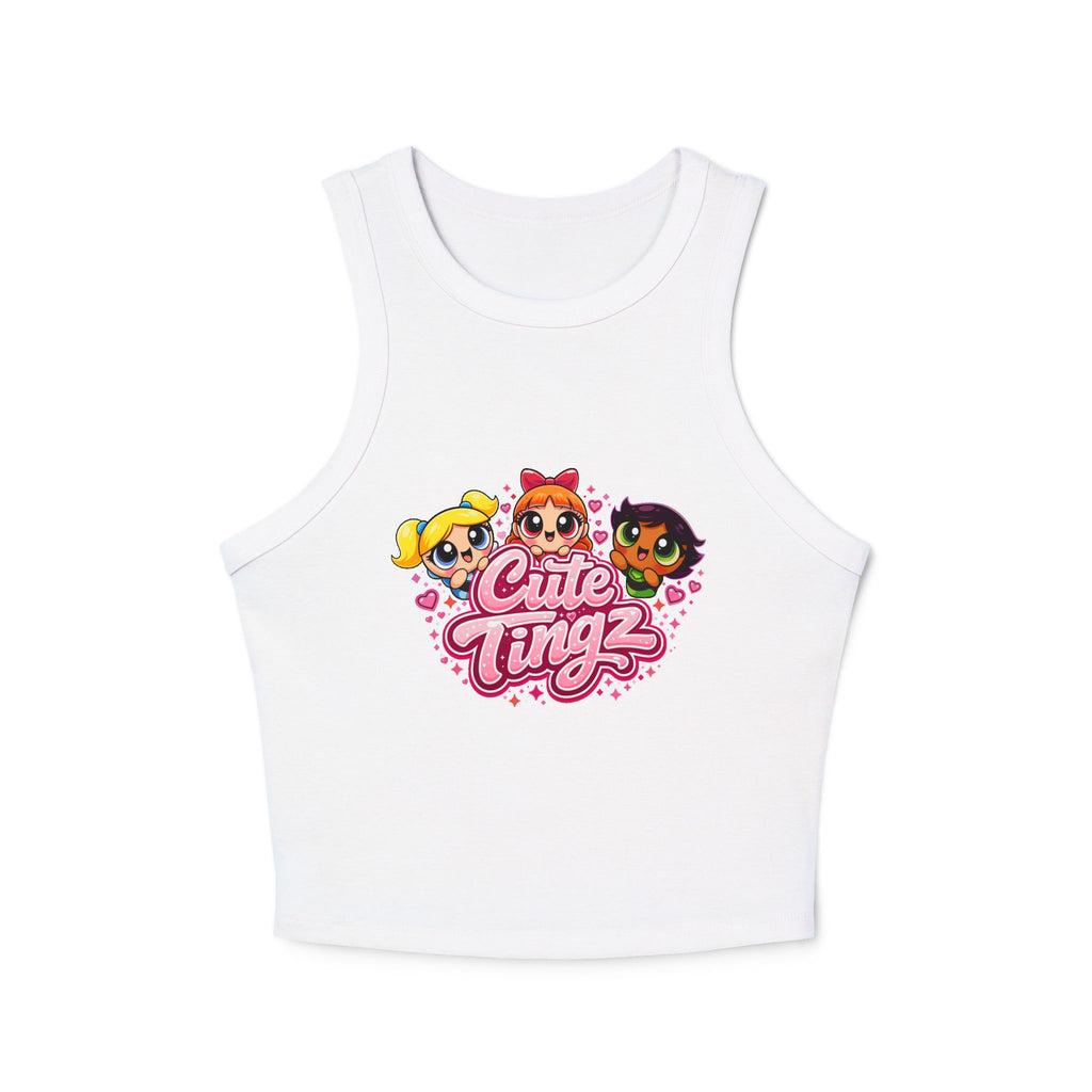 Cute Tingz kawaii Cropped Tank