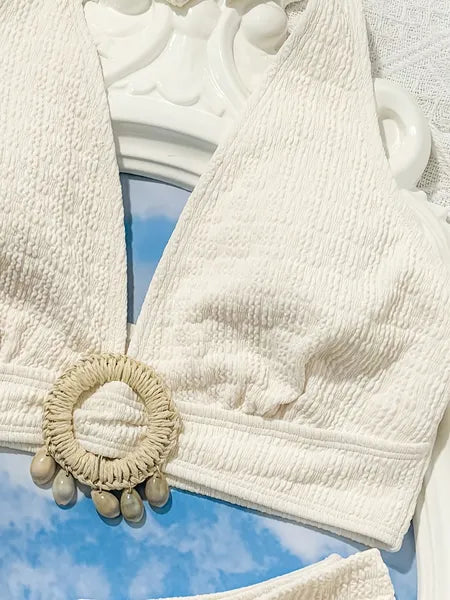 Ivory Shell Luxe Bikini