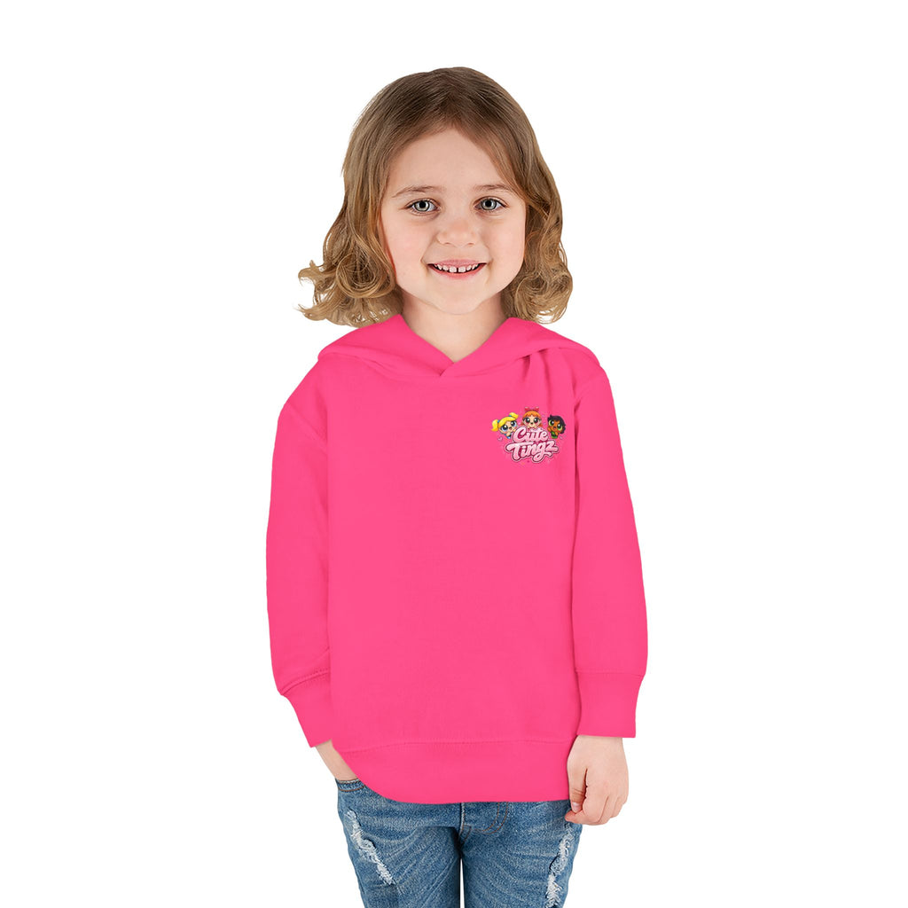 Toddler Hoodie — Cute Tingz Cartoon Girls Pullover Fleece