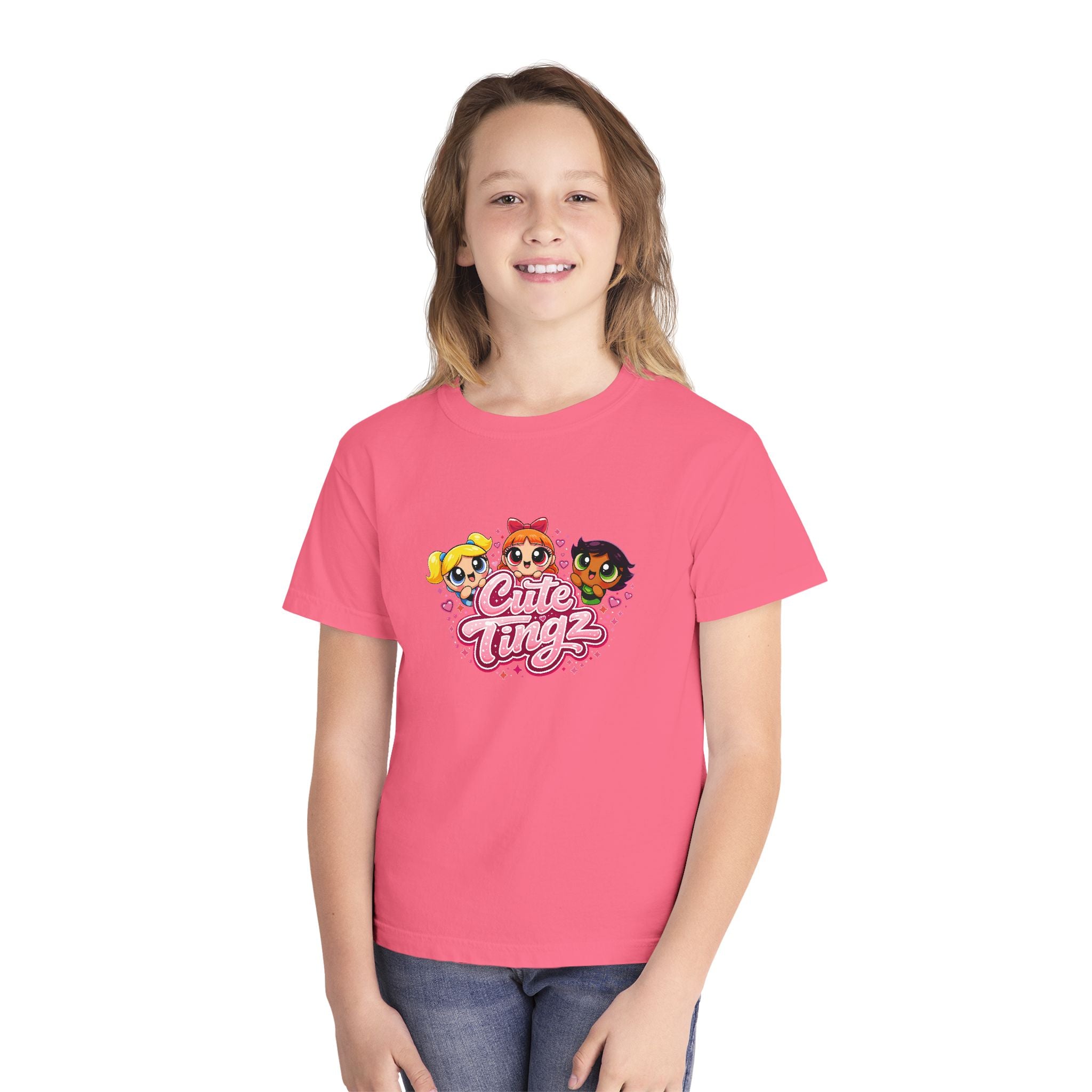 Girls Trio Characters Tee