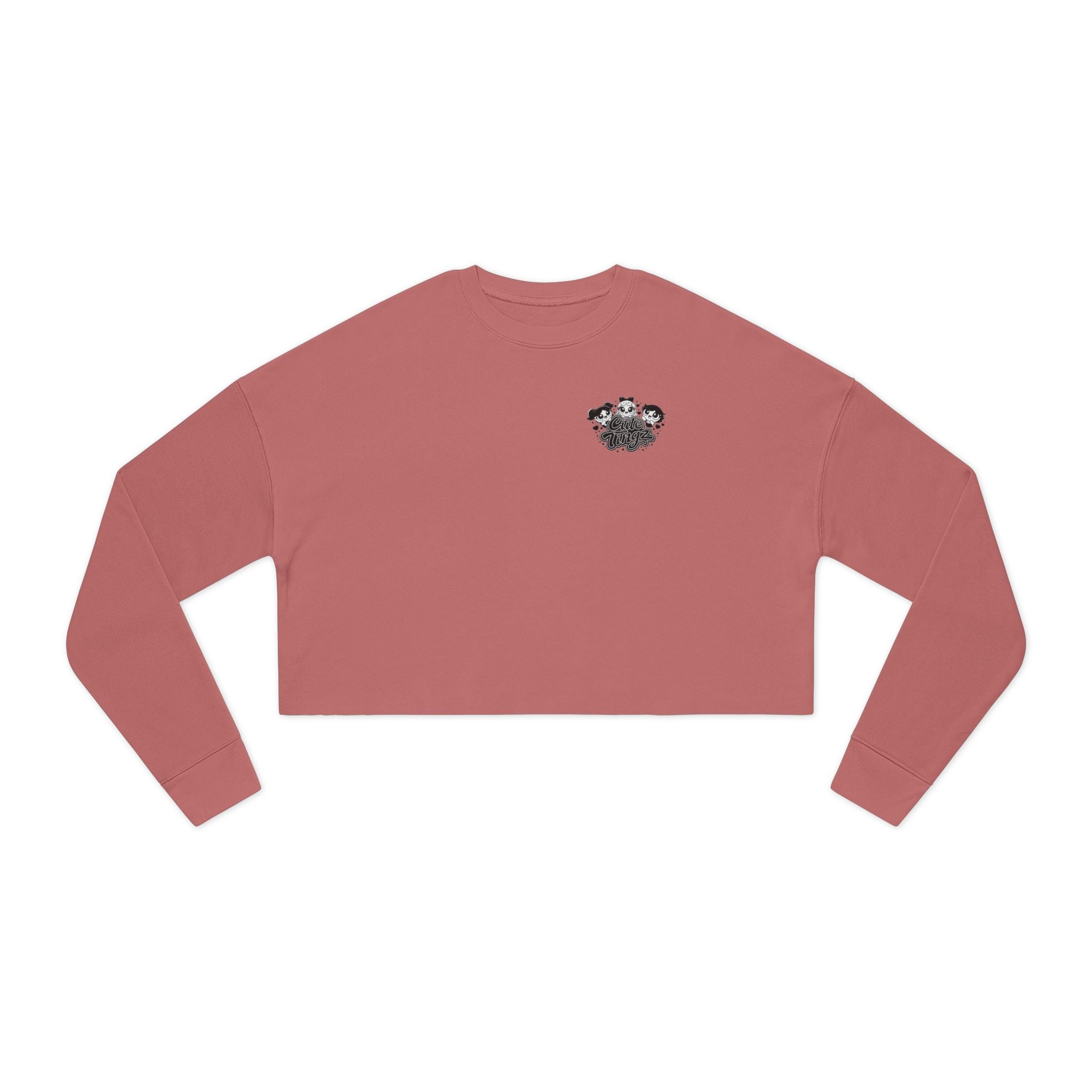 Cute Tingz Cropped Sweatshirt - Cute Kawaii Graphic