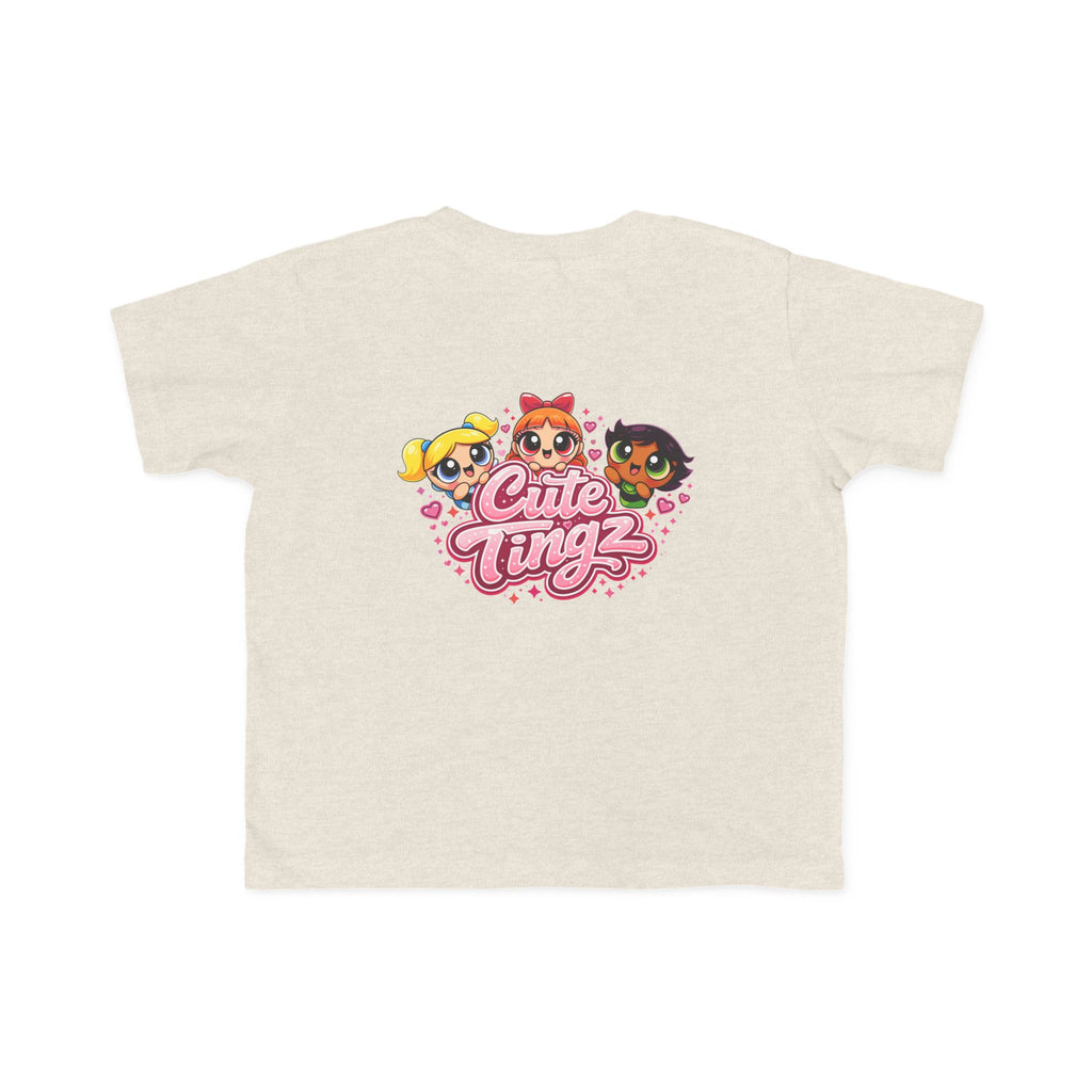 Cute Tingz Toddler Cartoon Trio Graphic Shirt