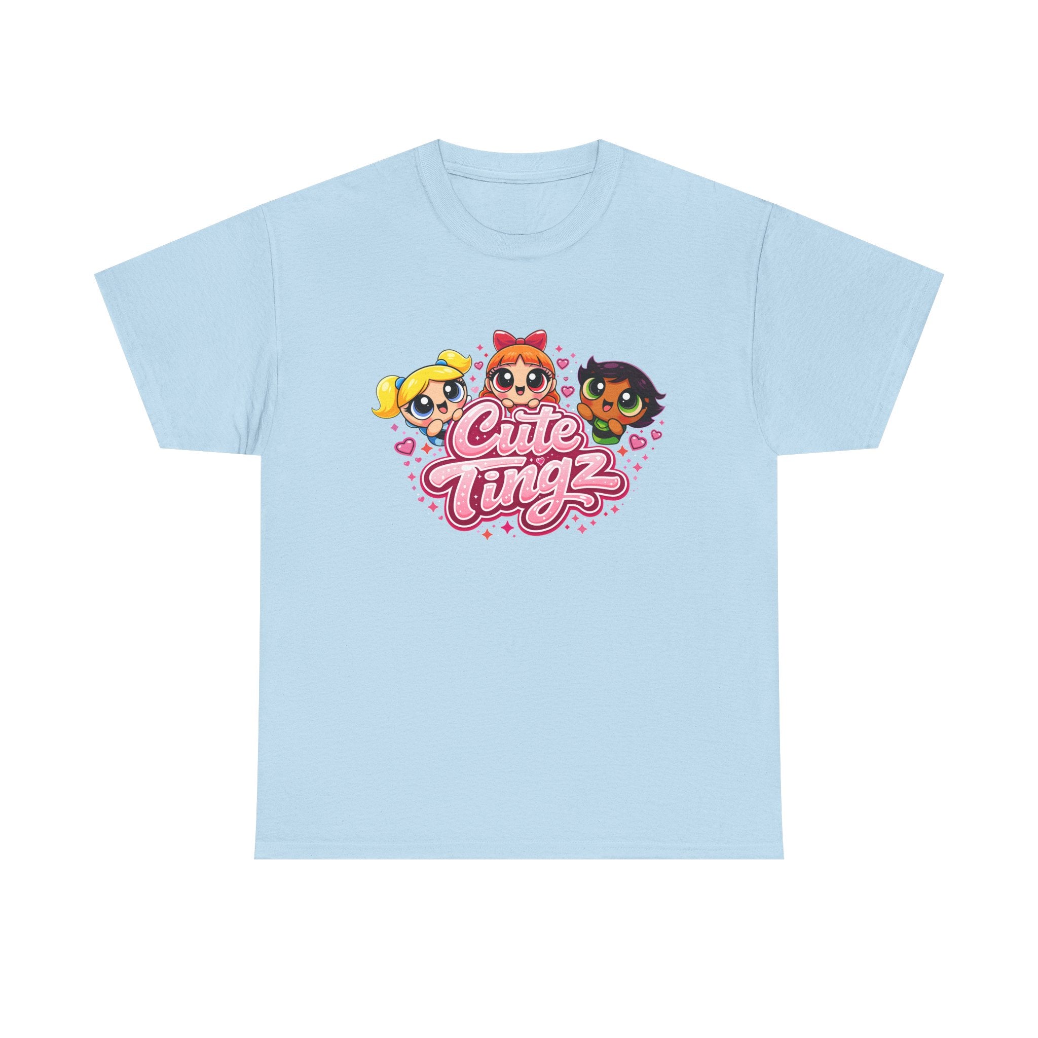 Adult Cute Tingz cartoon girls Trio T-Shirt