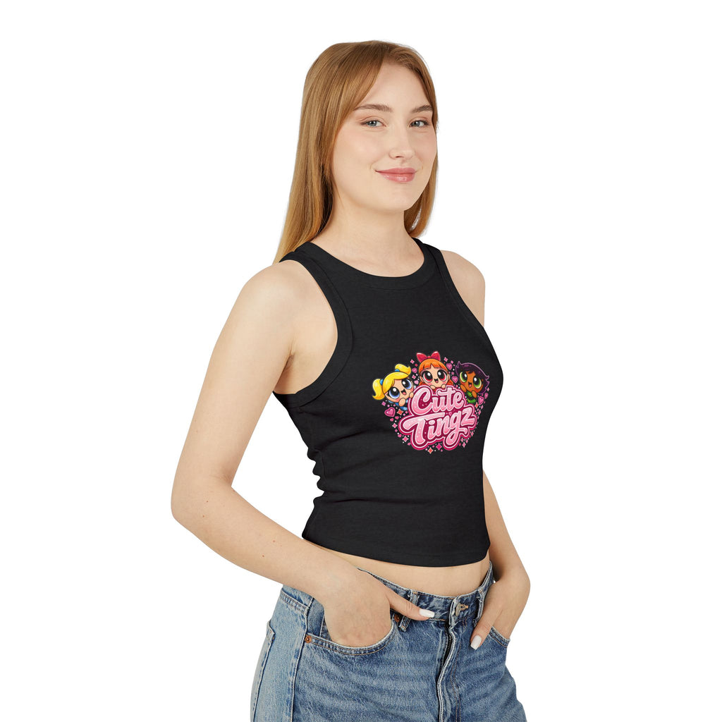 Cute Tingz kawaii Cropped Tank