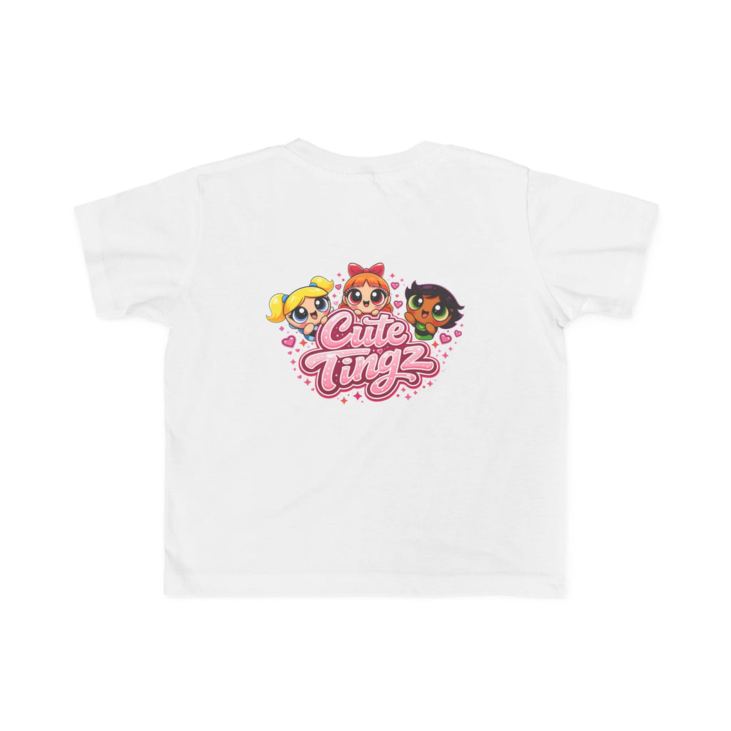 Cute Tingz Toddler Cartoon Trio Graphic Shirt