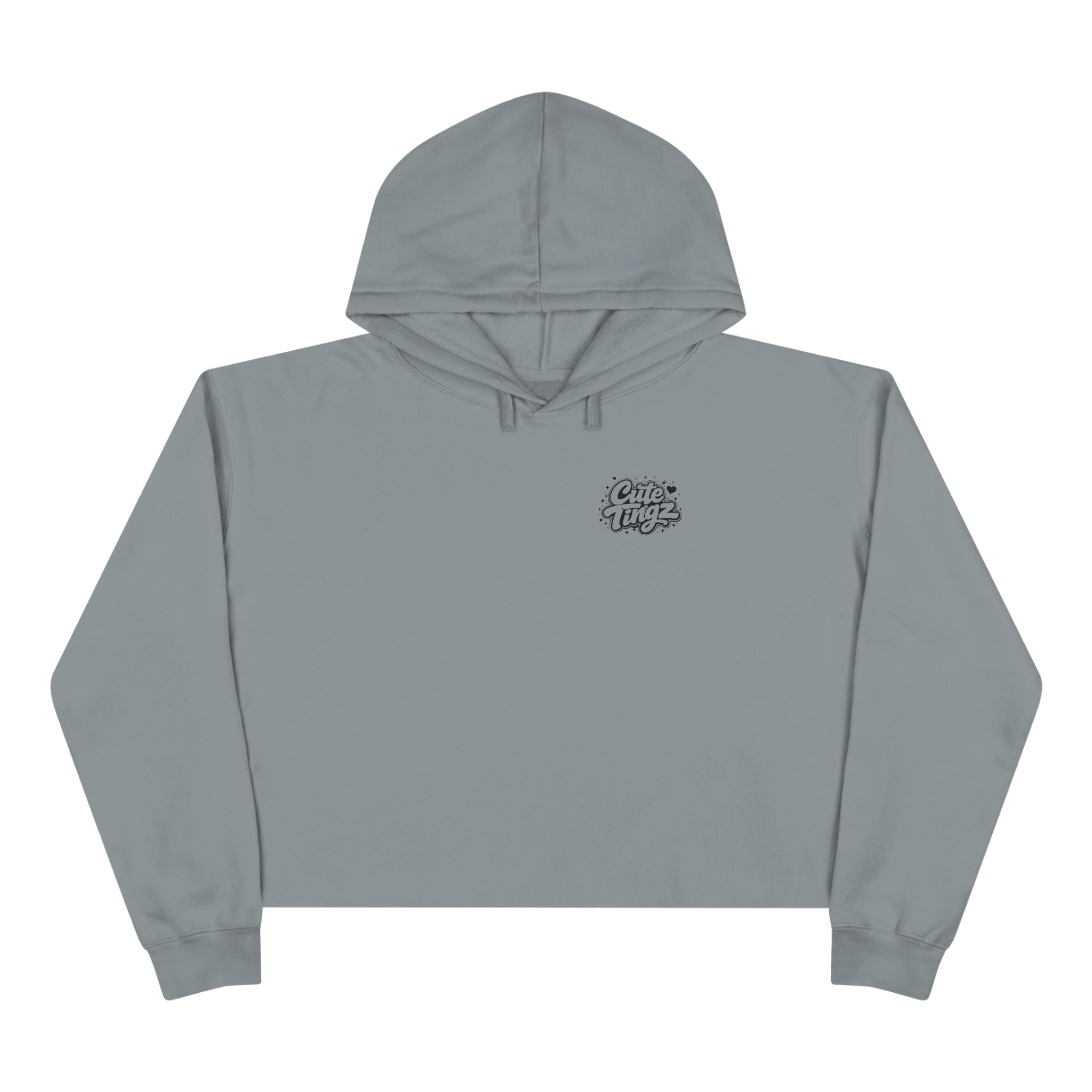 Cute Tingz Cropped Hoodie — Cute Graphic Crop Hoodie