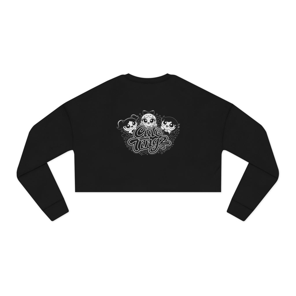 Cute Tingz Cropped Sweatshirt - Cute Kawaii Graphic