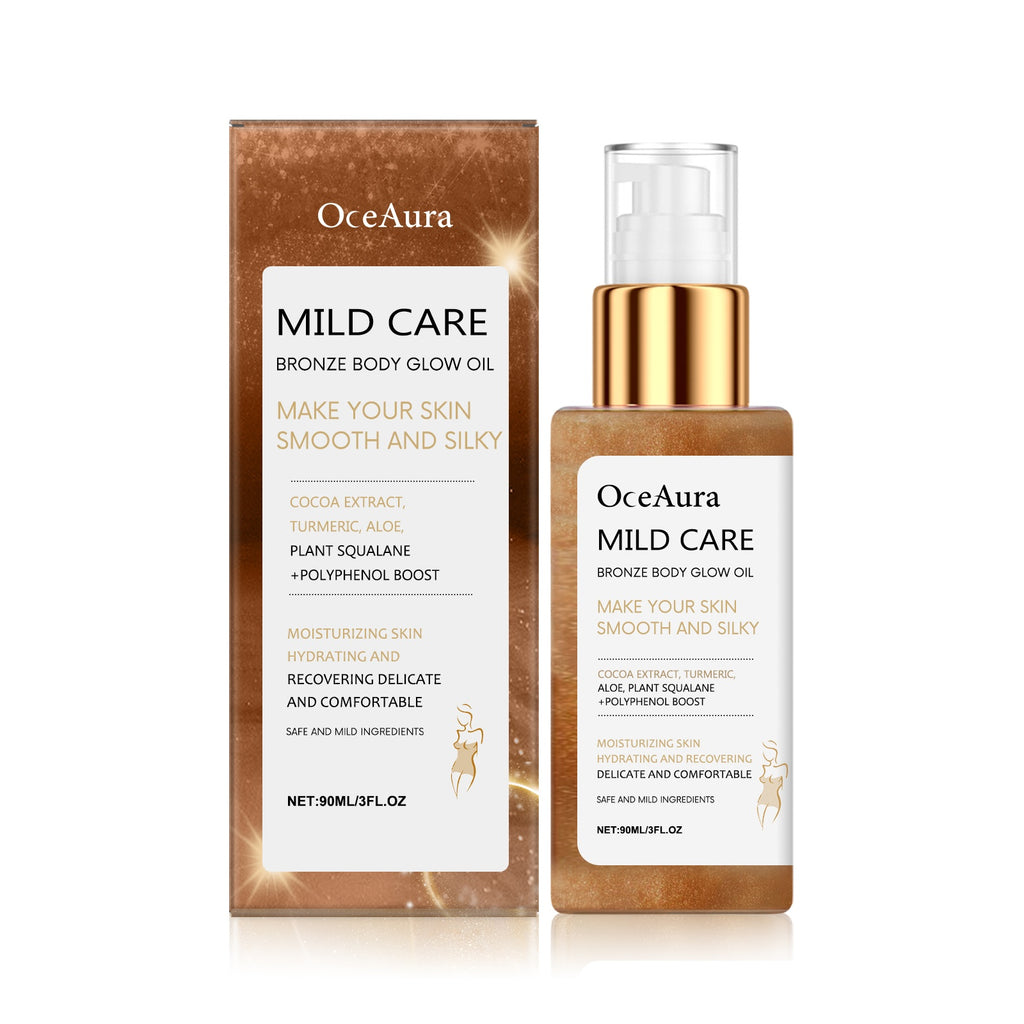 OceAura Antique Bronze Body Shimmer Oil