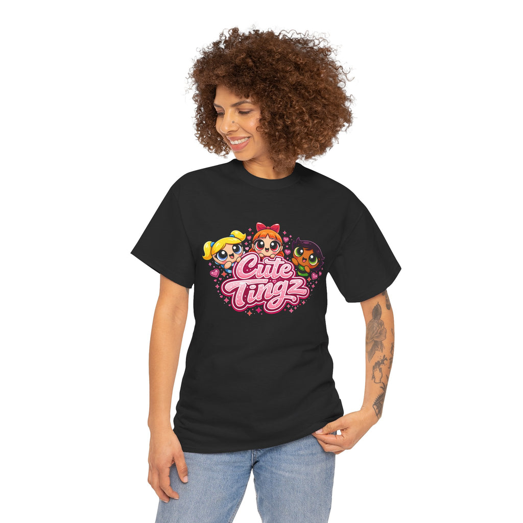 Adult Cute Tingz cartoon girls Trio T-Shirt
