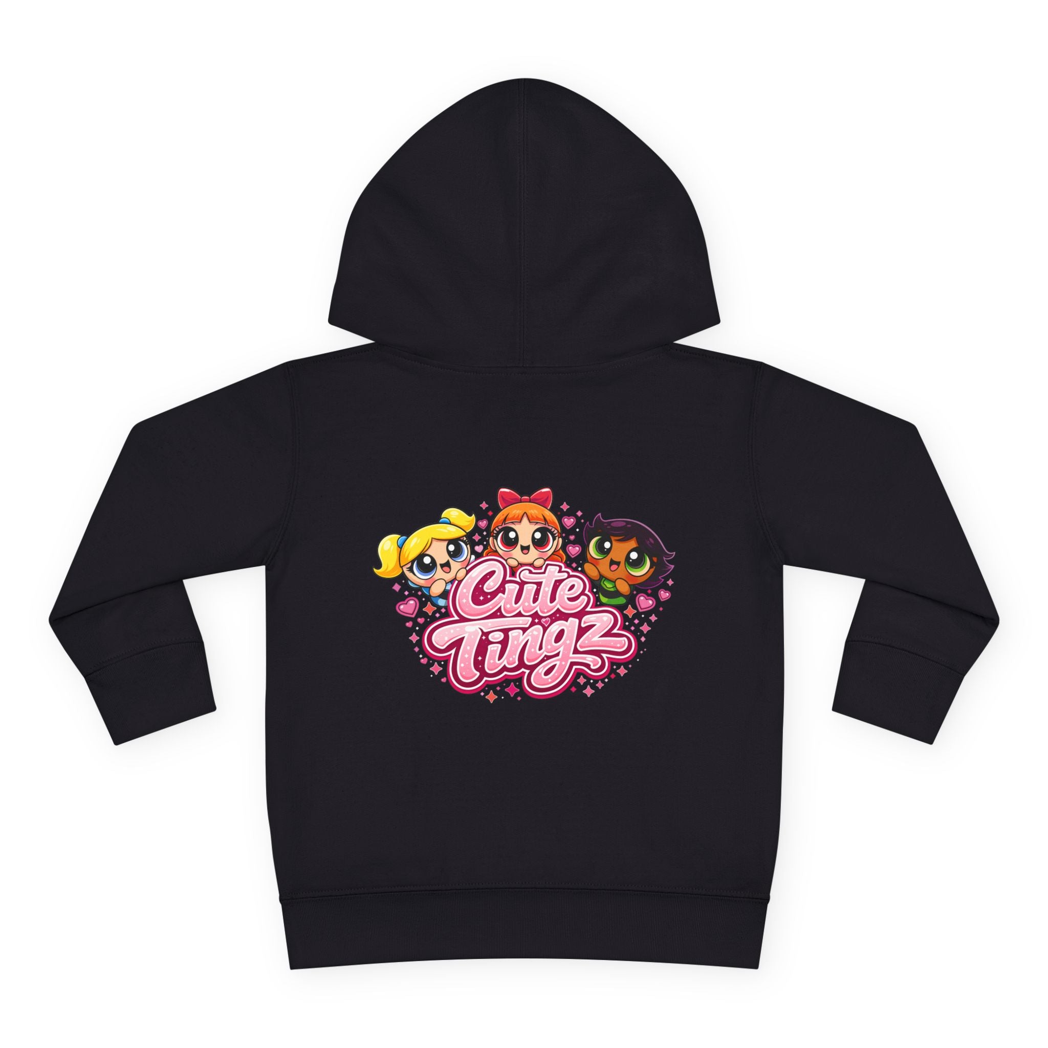 Toddler Hoodie — Cute Tingz Cartoon Girls Pullover Fleece