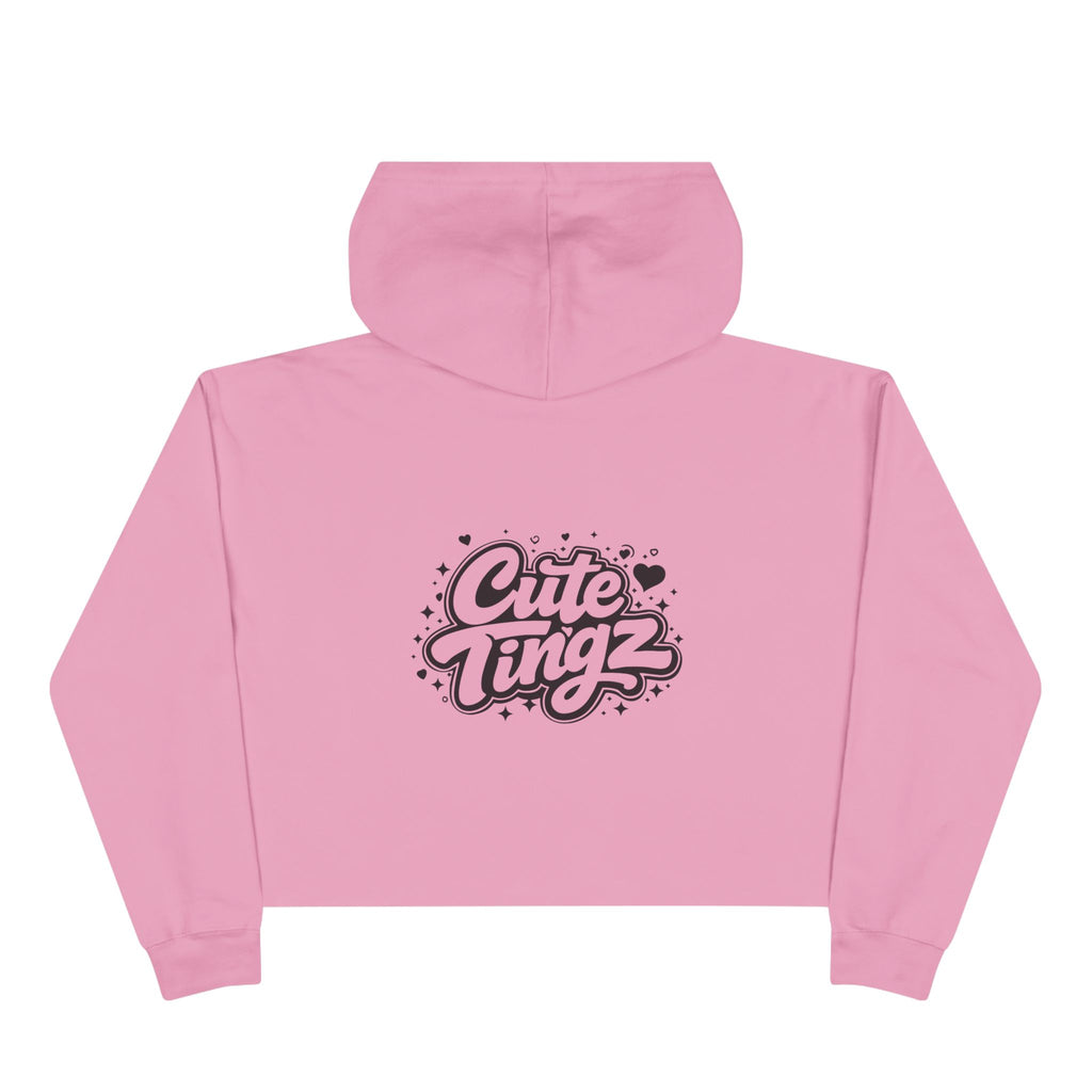 Cute Tingz Cropped Hoodie — Cute Graphic Crop Hoodie