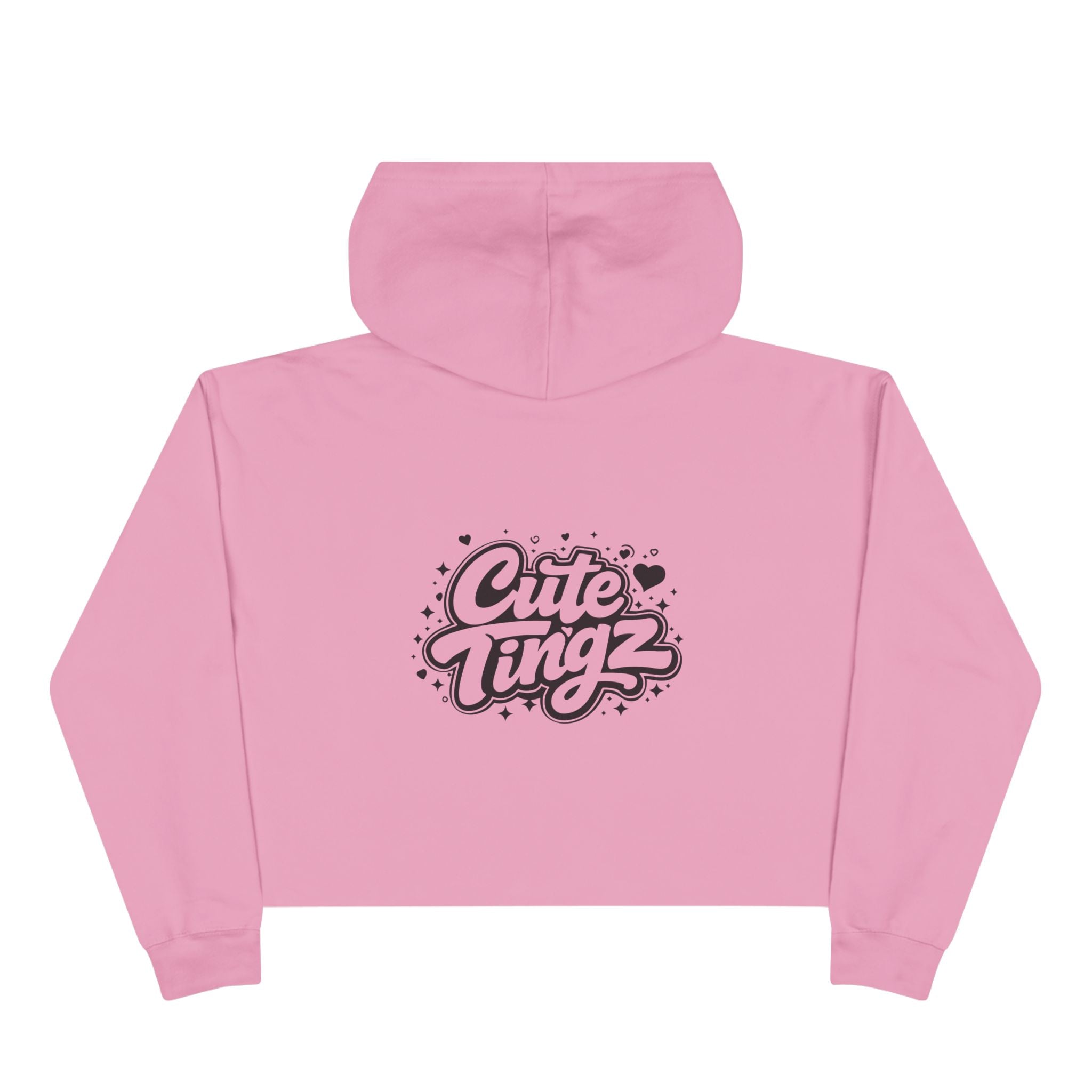 Cute Tingz Cropped Hoodie — Cute Graphic Crop Hoodie