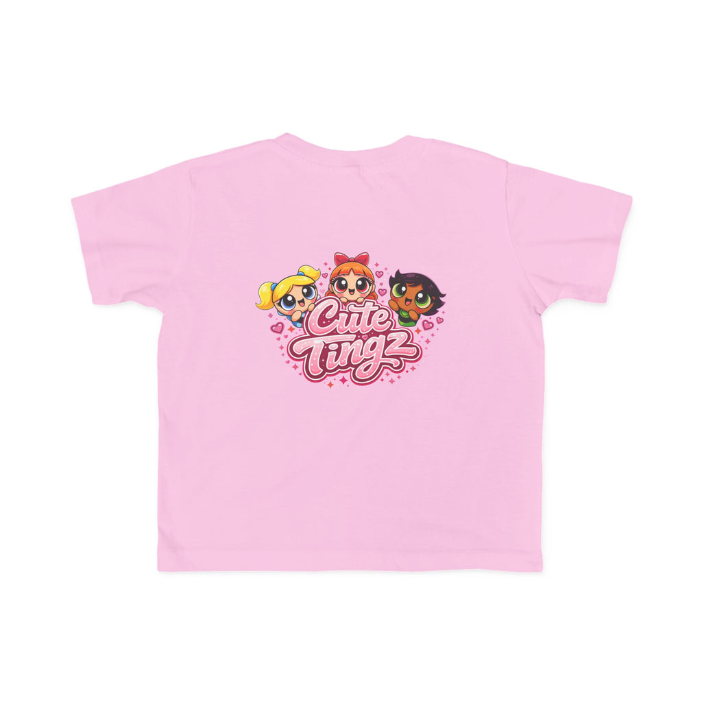 Cute Tingz Toddler Cartoon Trio Graphic Shirt
